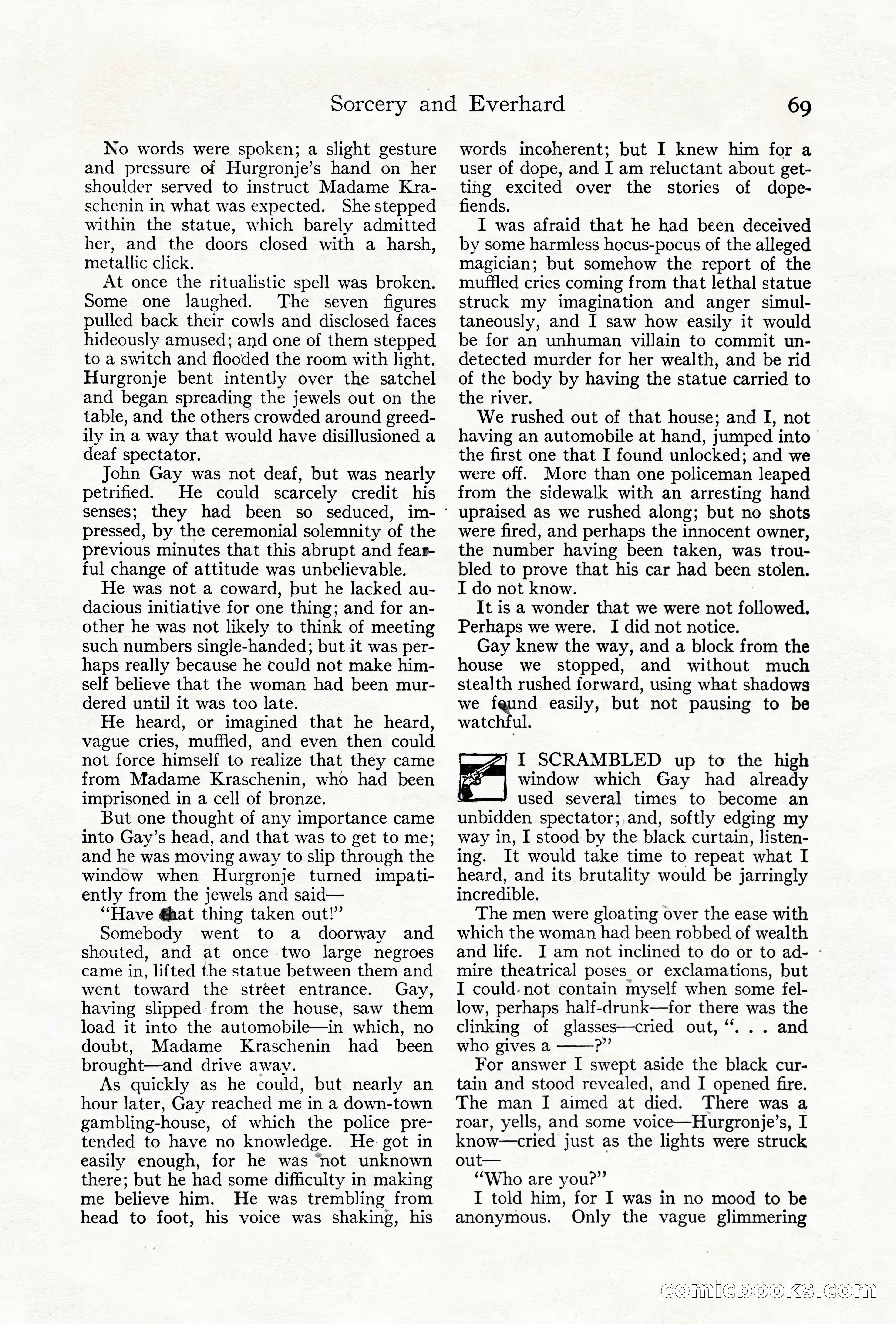 Adventure Magazine Cover, June 18, 1921 — page 79 of 204