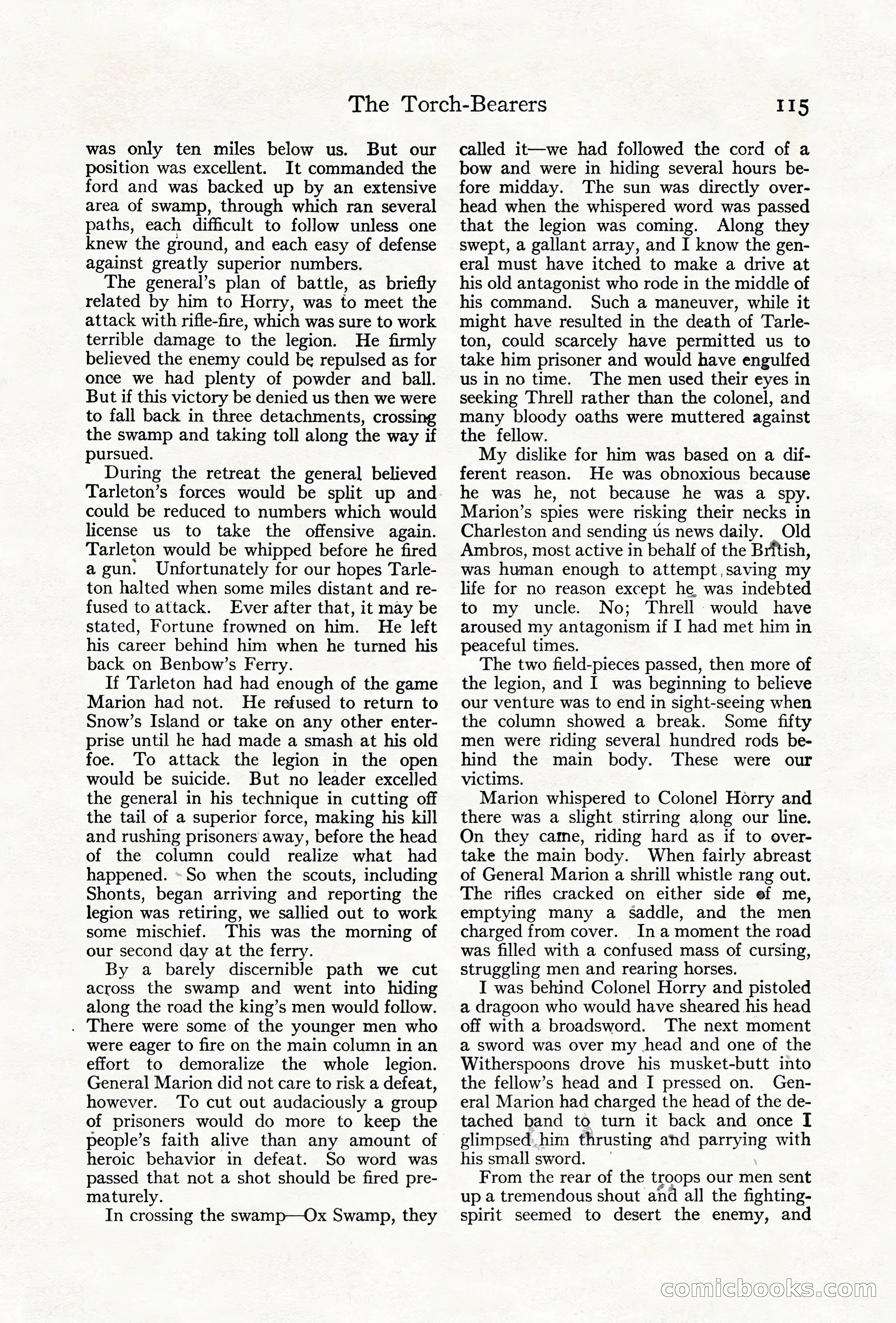 Adventure Magazine Cover, June 18, 1921 — page 125 of 204