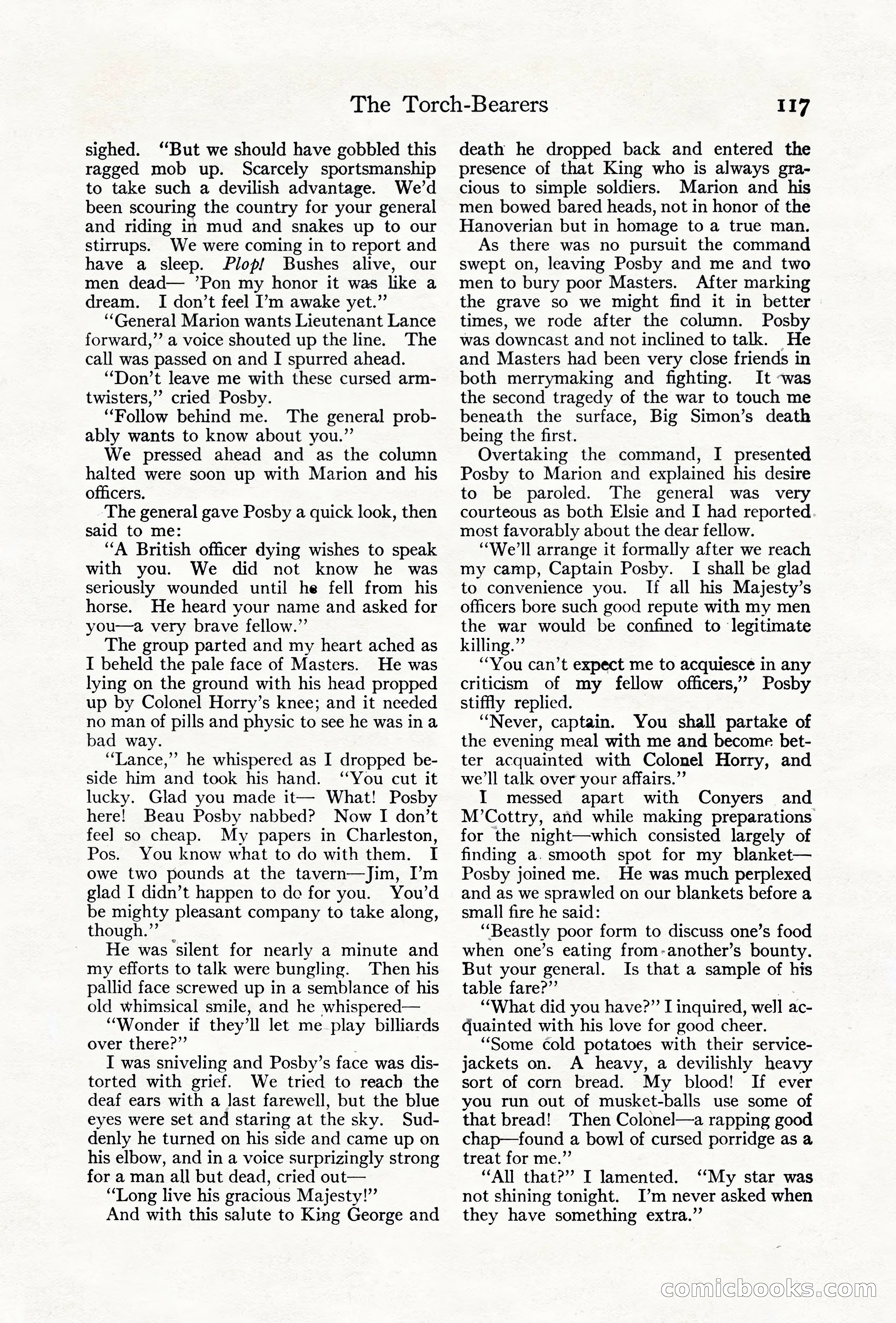 Adventure Magazine Cover, June 18, 1921 — page 127 of 204