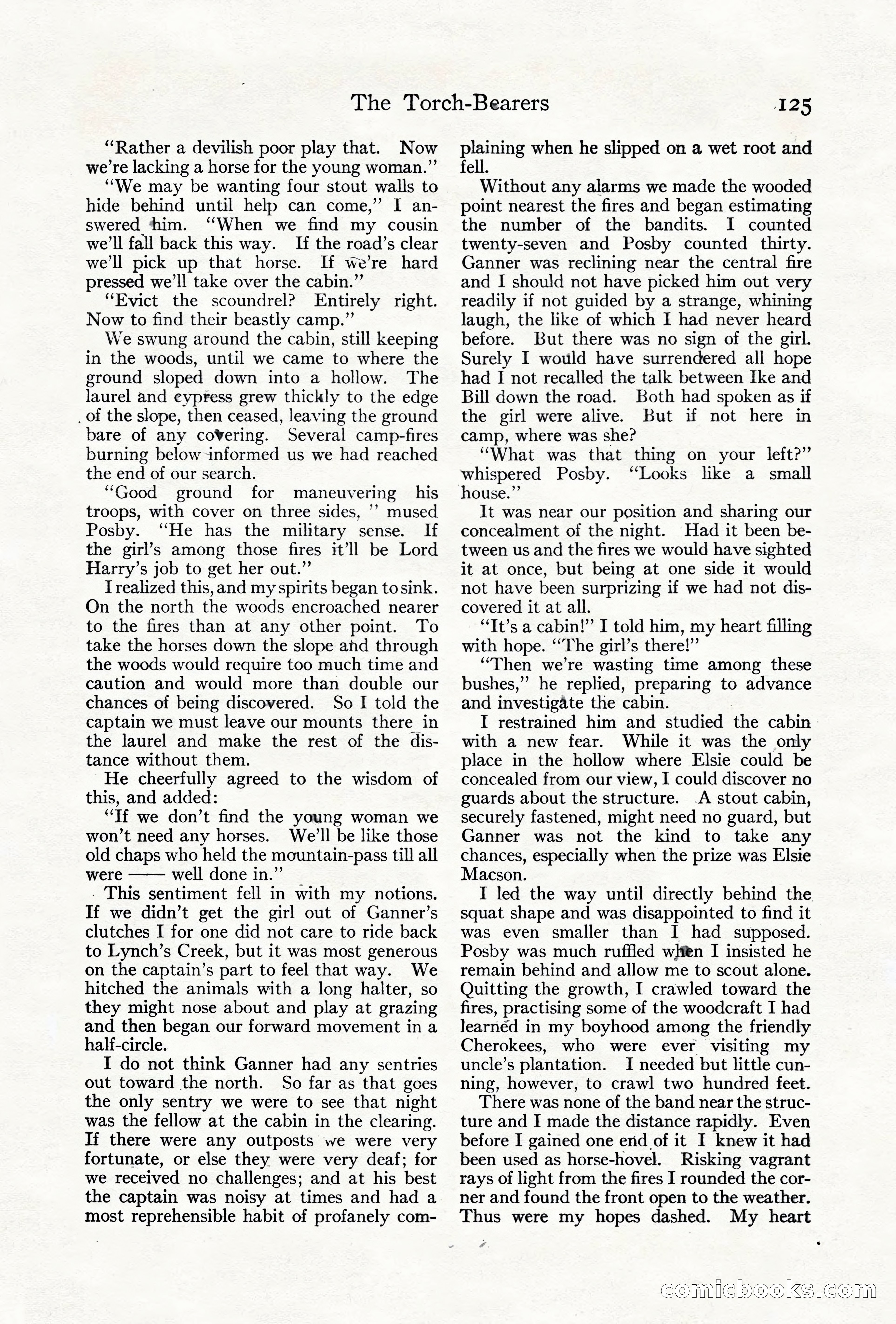Adventure Magazine Cover, June 18, 1921 — page 135 of 204