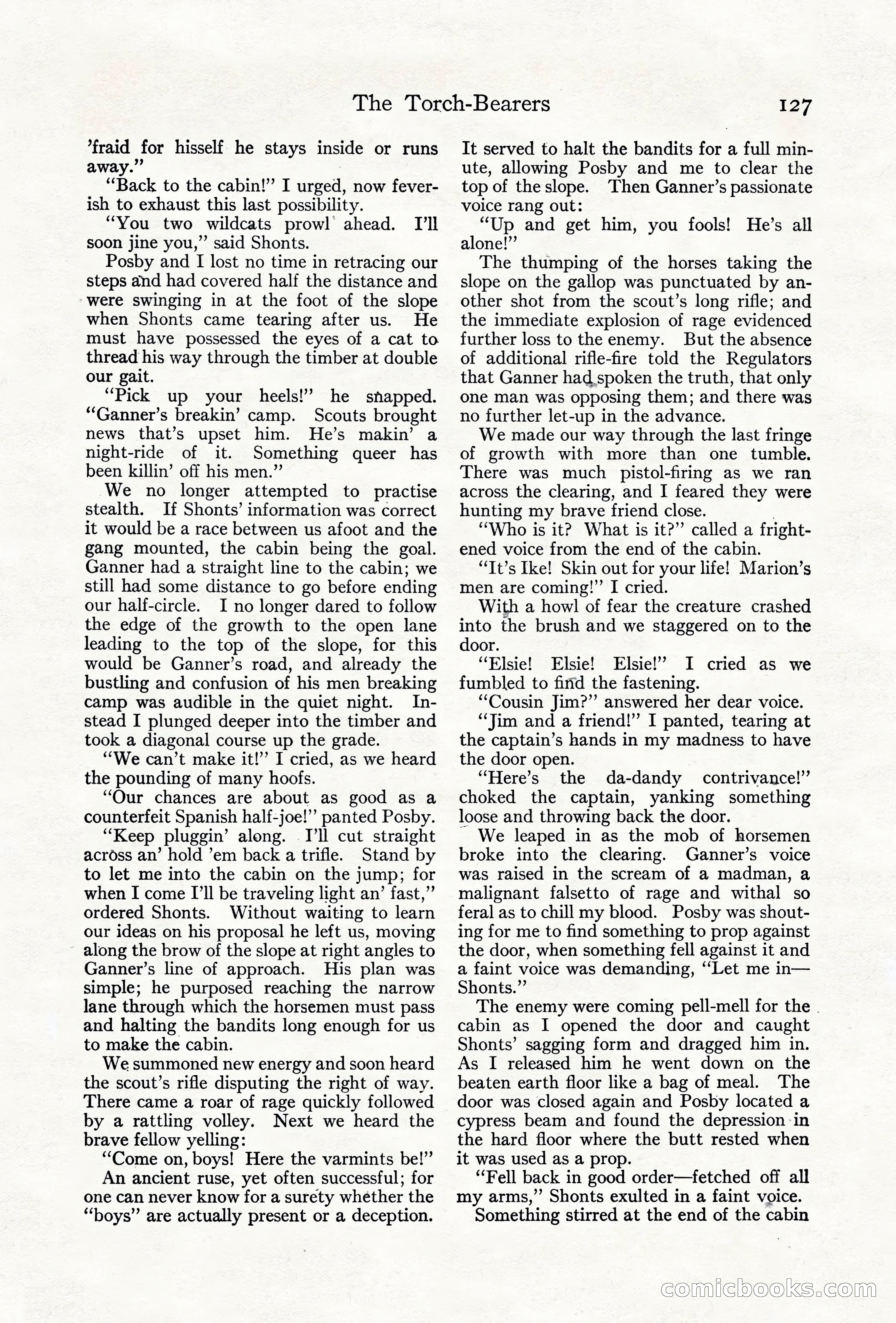 Adventure Magazine Cover, June 18, 1921 — page 137 of 204