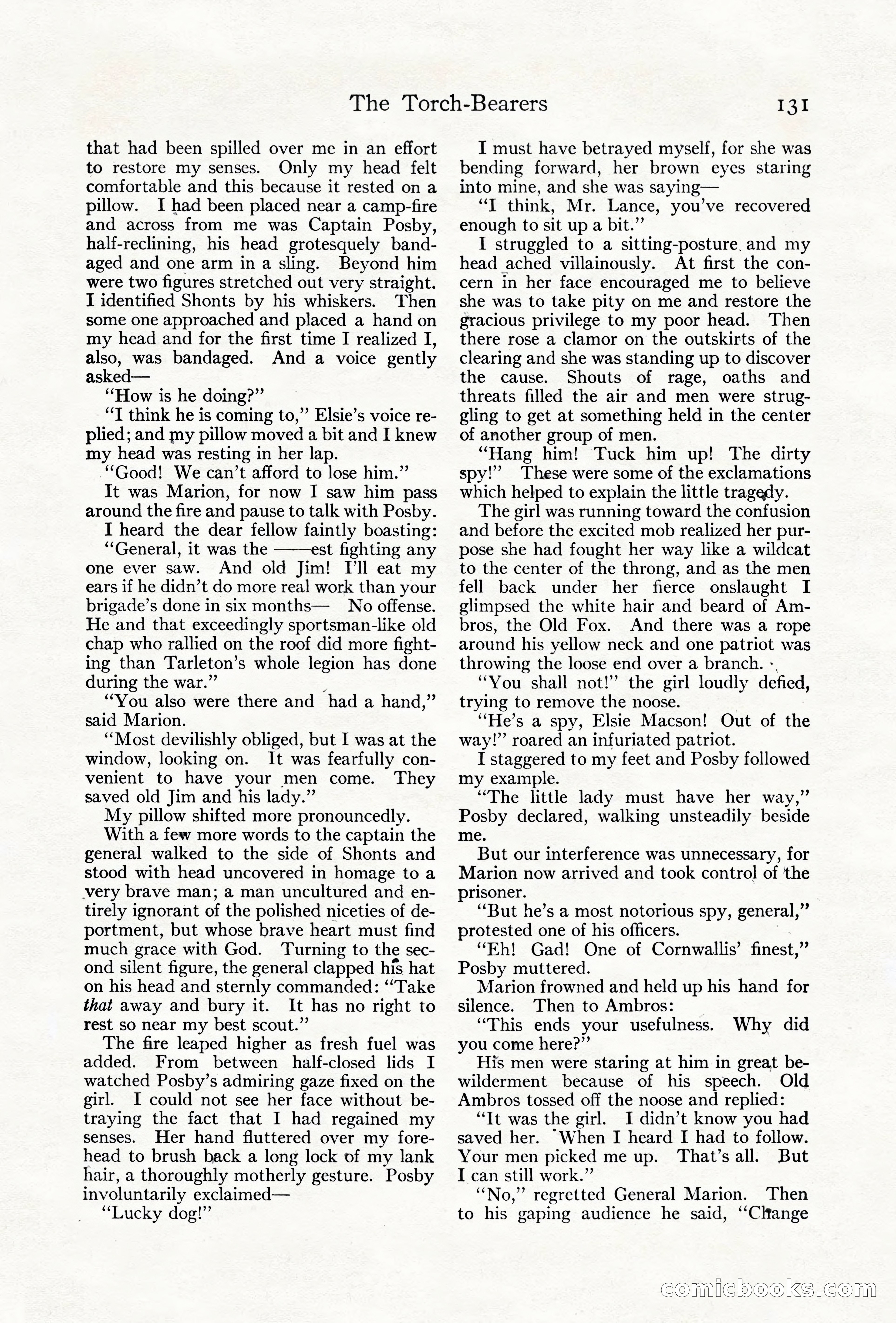 Adventure Magazine Cover, June 18, 1921 — page 141 of 204