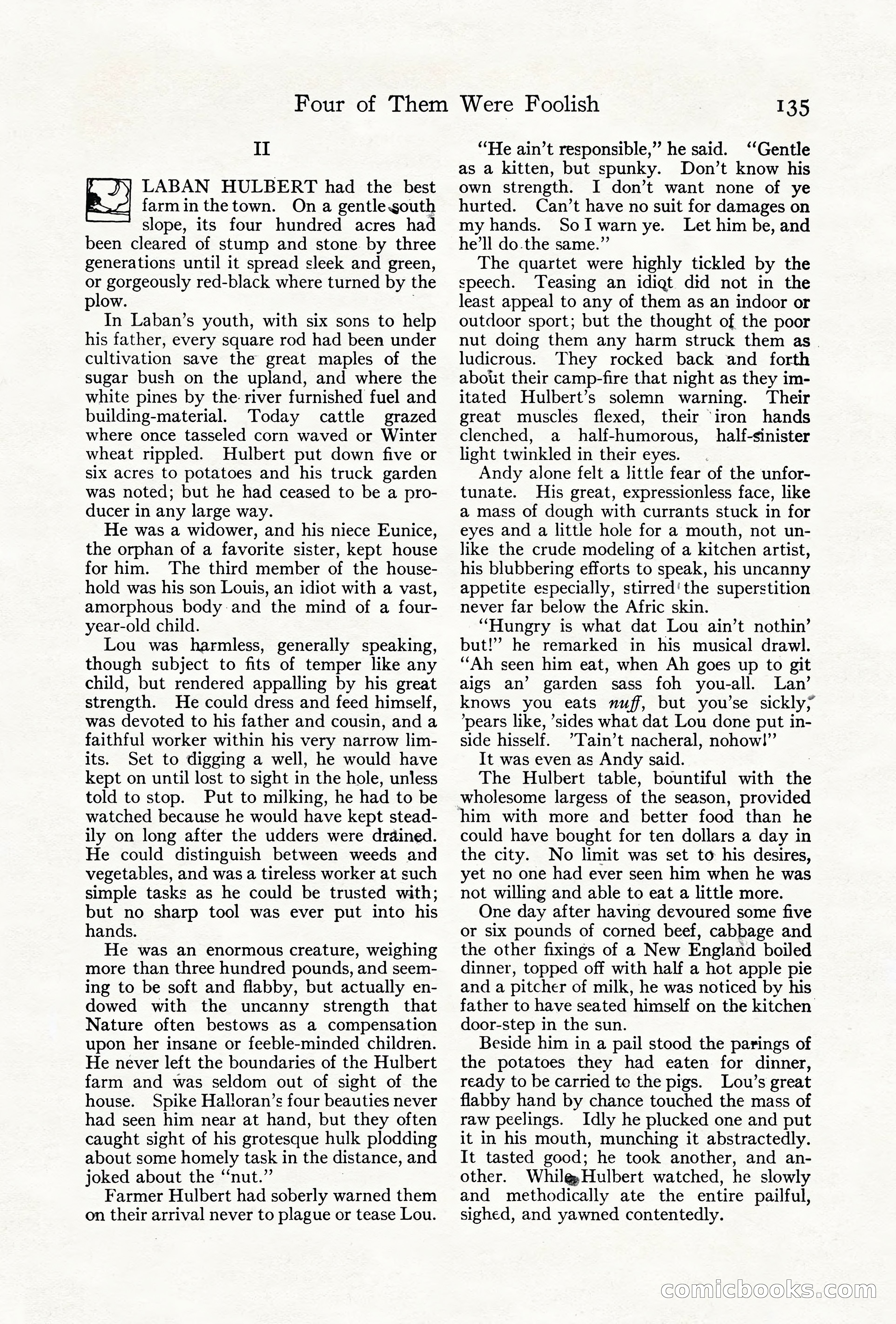 Adventure Magazine Cover, June 18, 1921 — page 145 of 204
