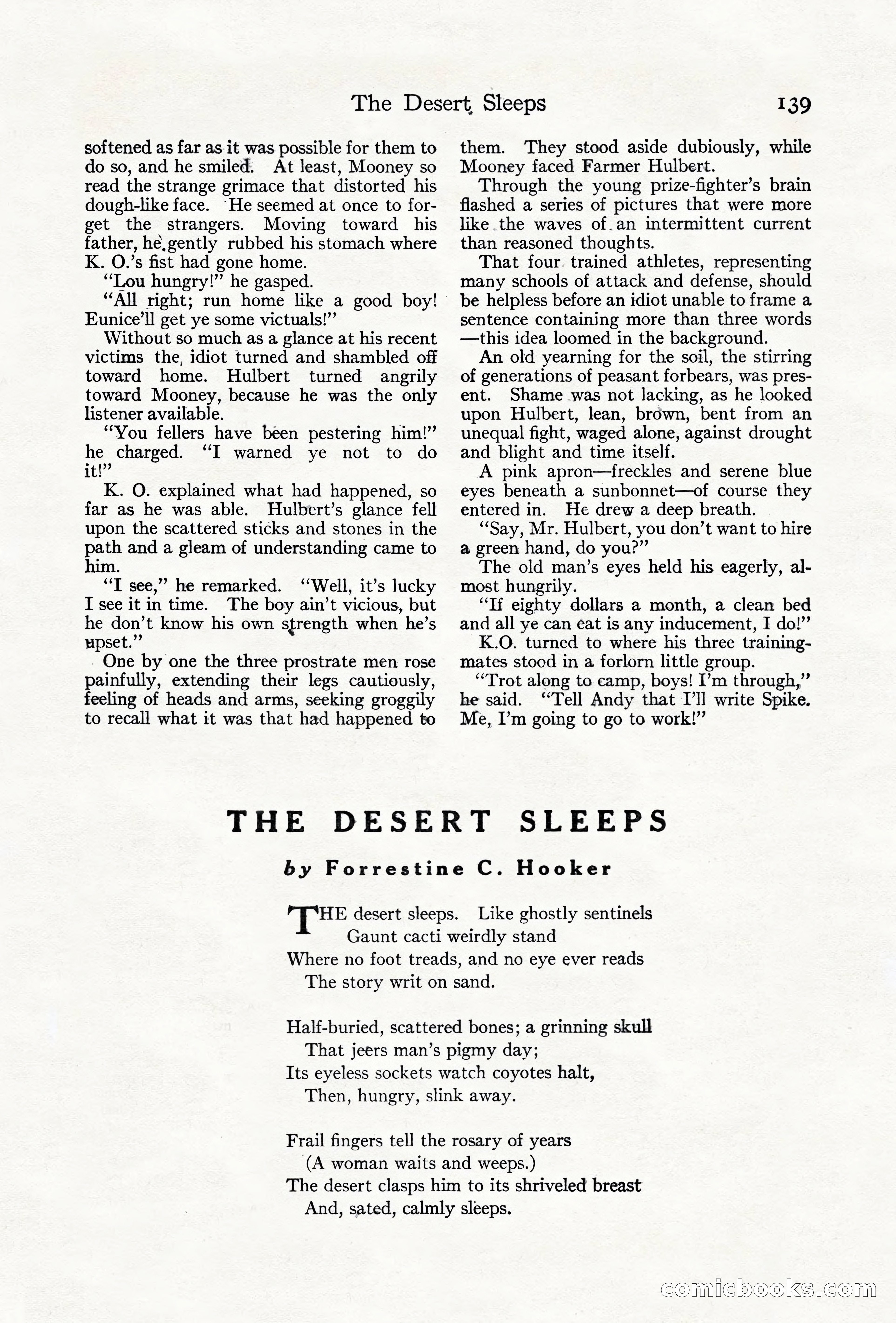 Adventure Magazine Cover, June 18, 1921 — page 149 of 204