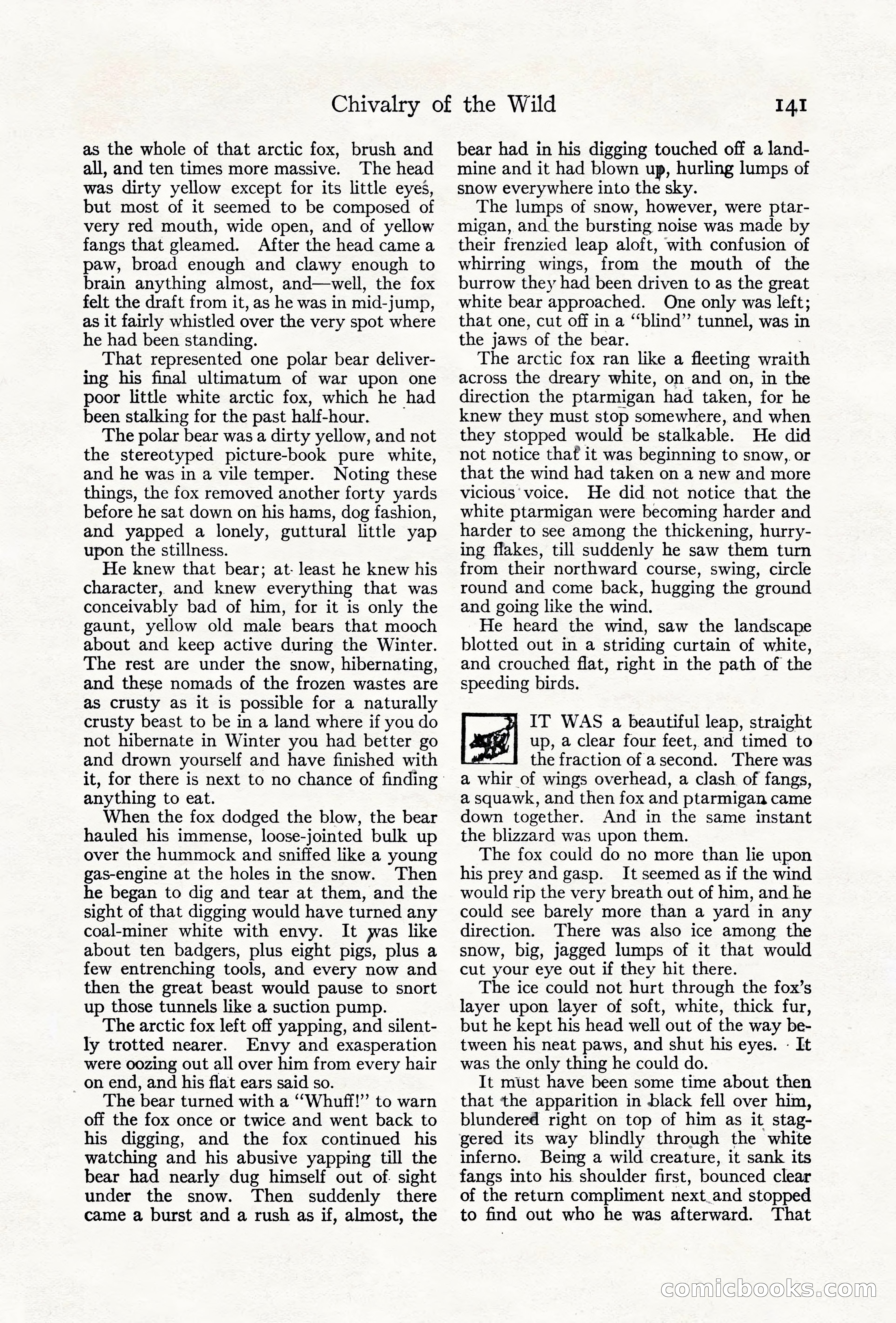 Adventure Magazine Cover, June 18, 1921 — page 151 of 204