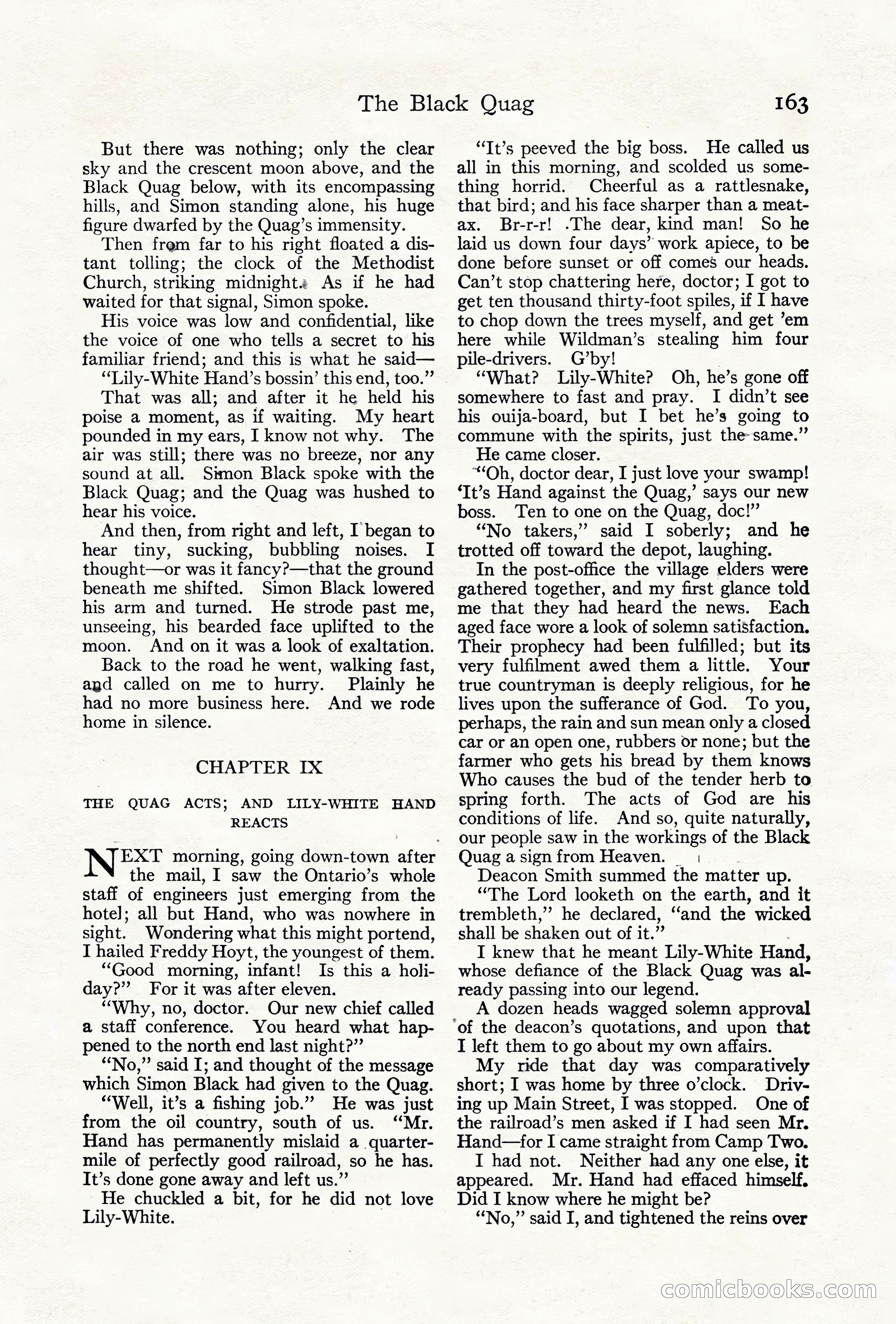 Adventure Magazine Cover, June 18, 1921 — page 173 of 204
