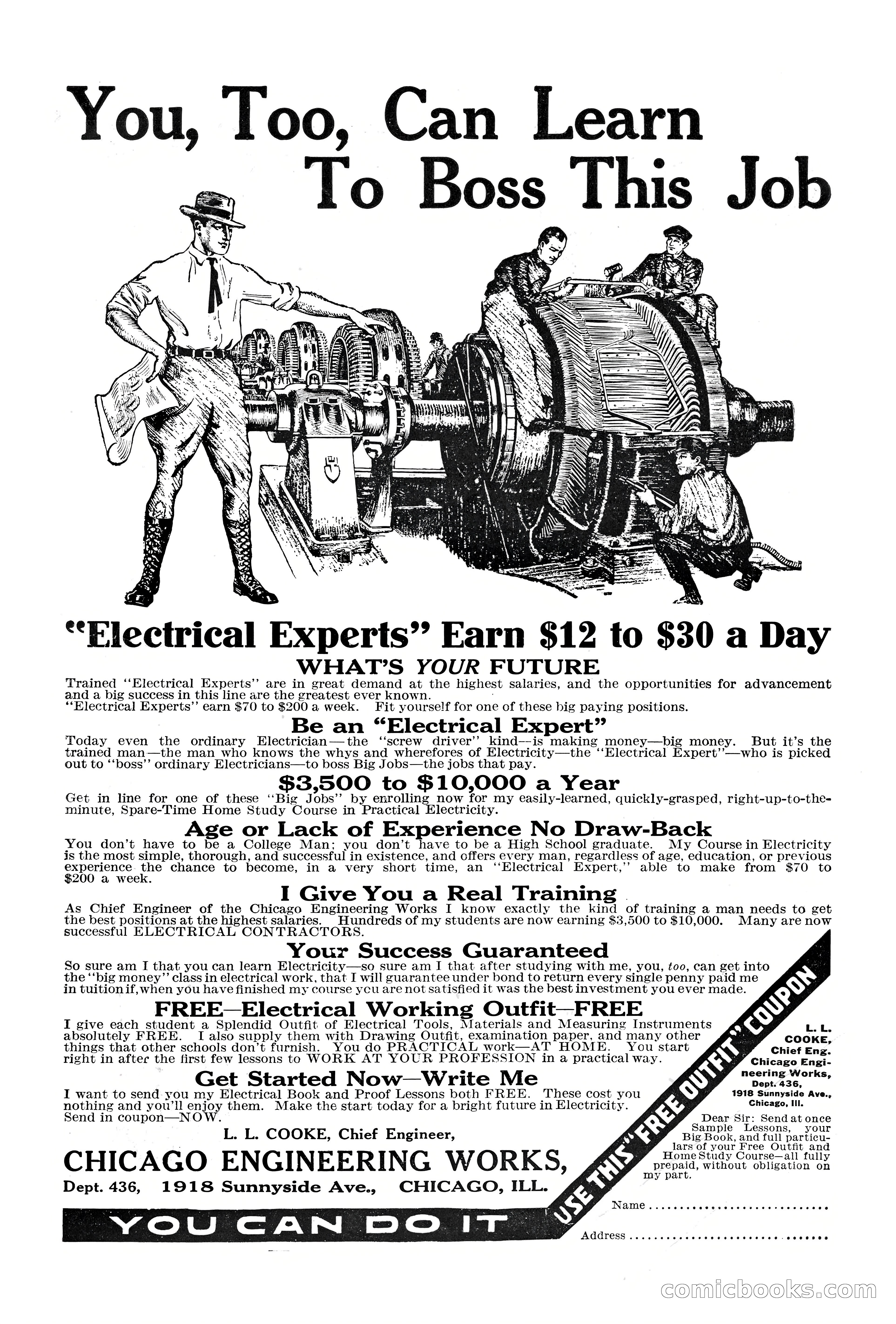 Adventure Magazine Cover, June 18, 1921 — page 203 of 204