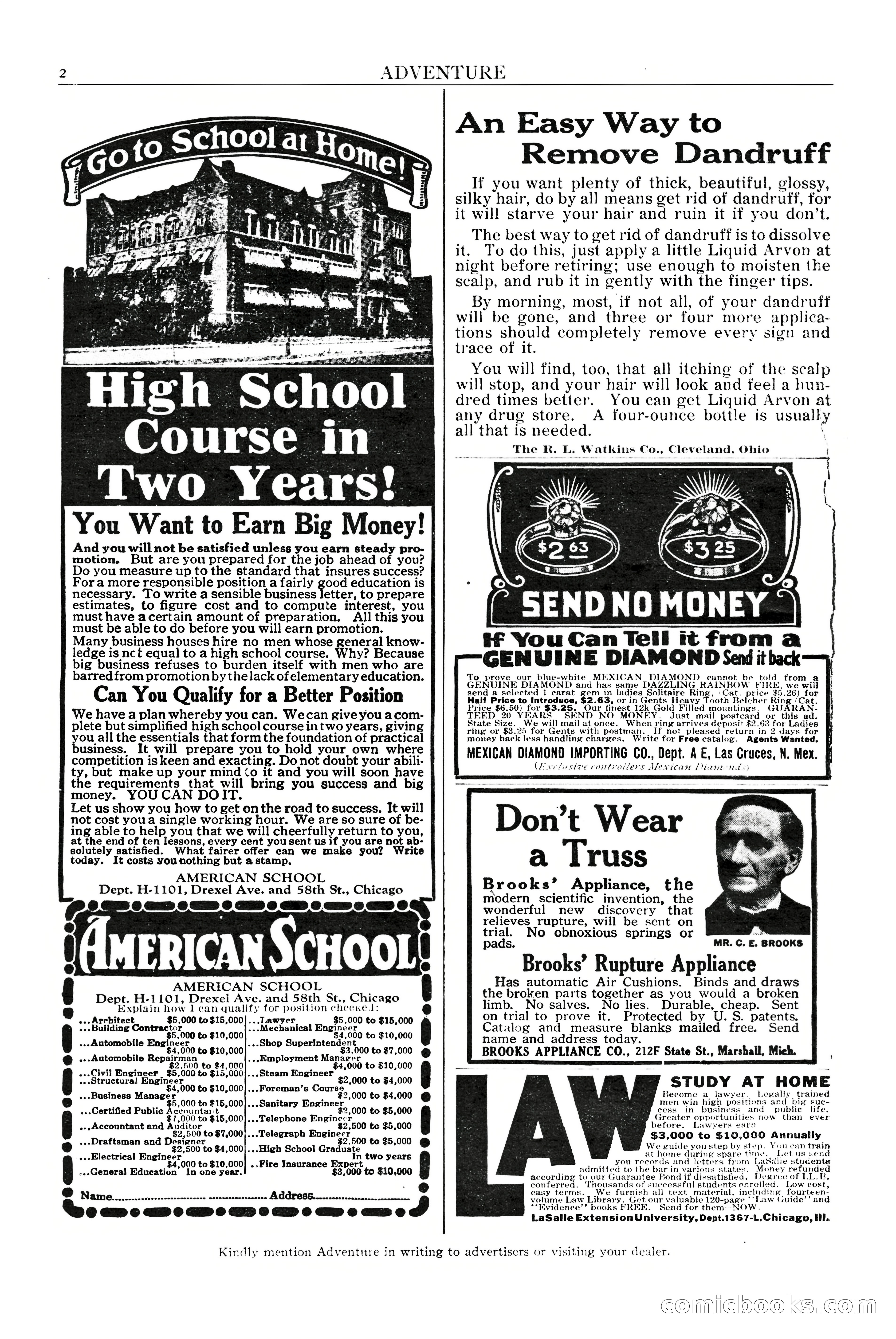 Adventure Magazine Cover — page 4 of 204