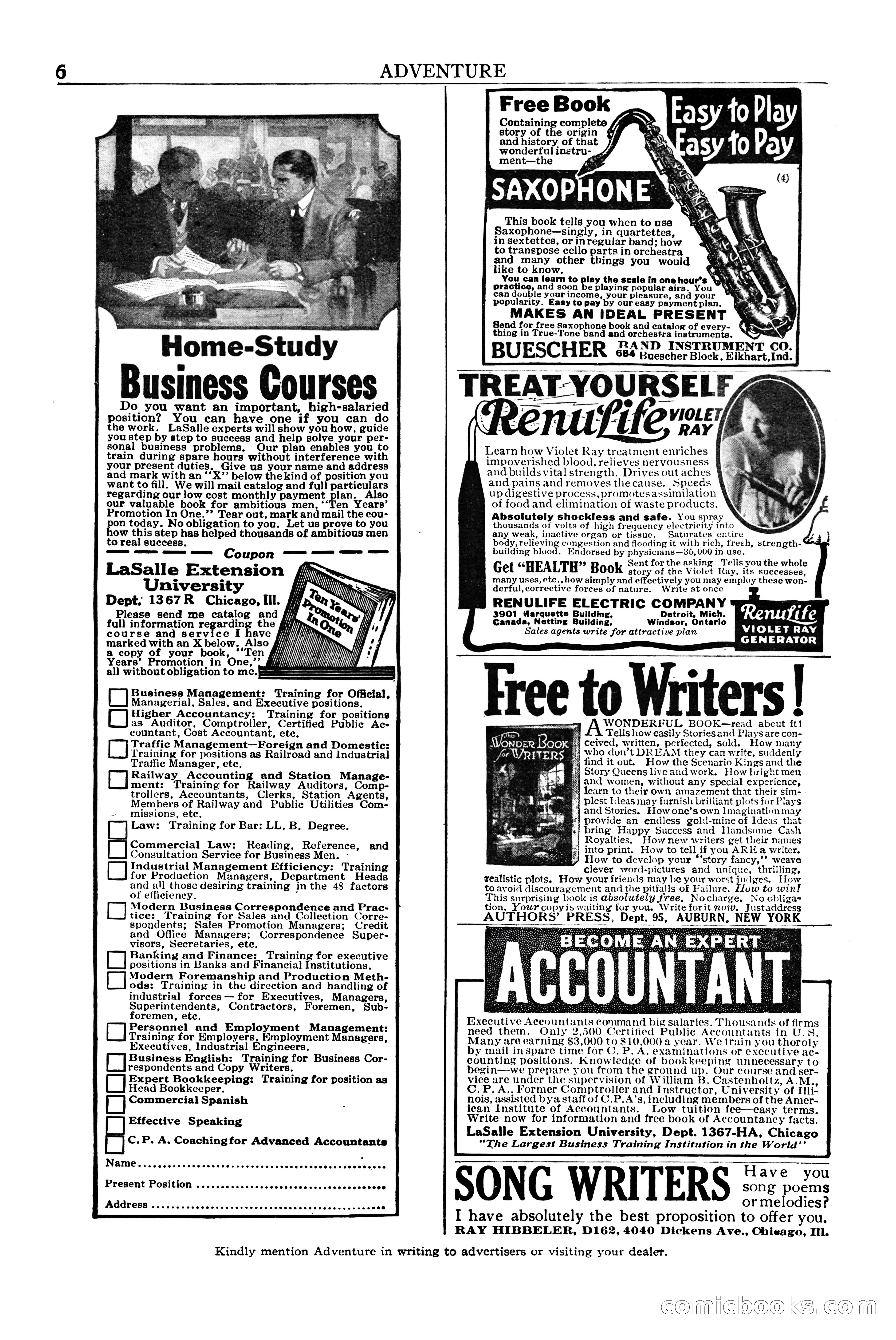 Adventure Magazine Cover — page 8 of 204
