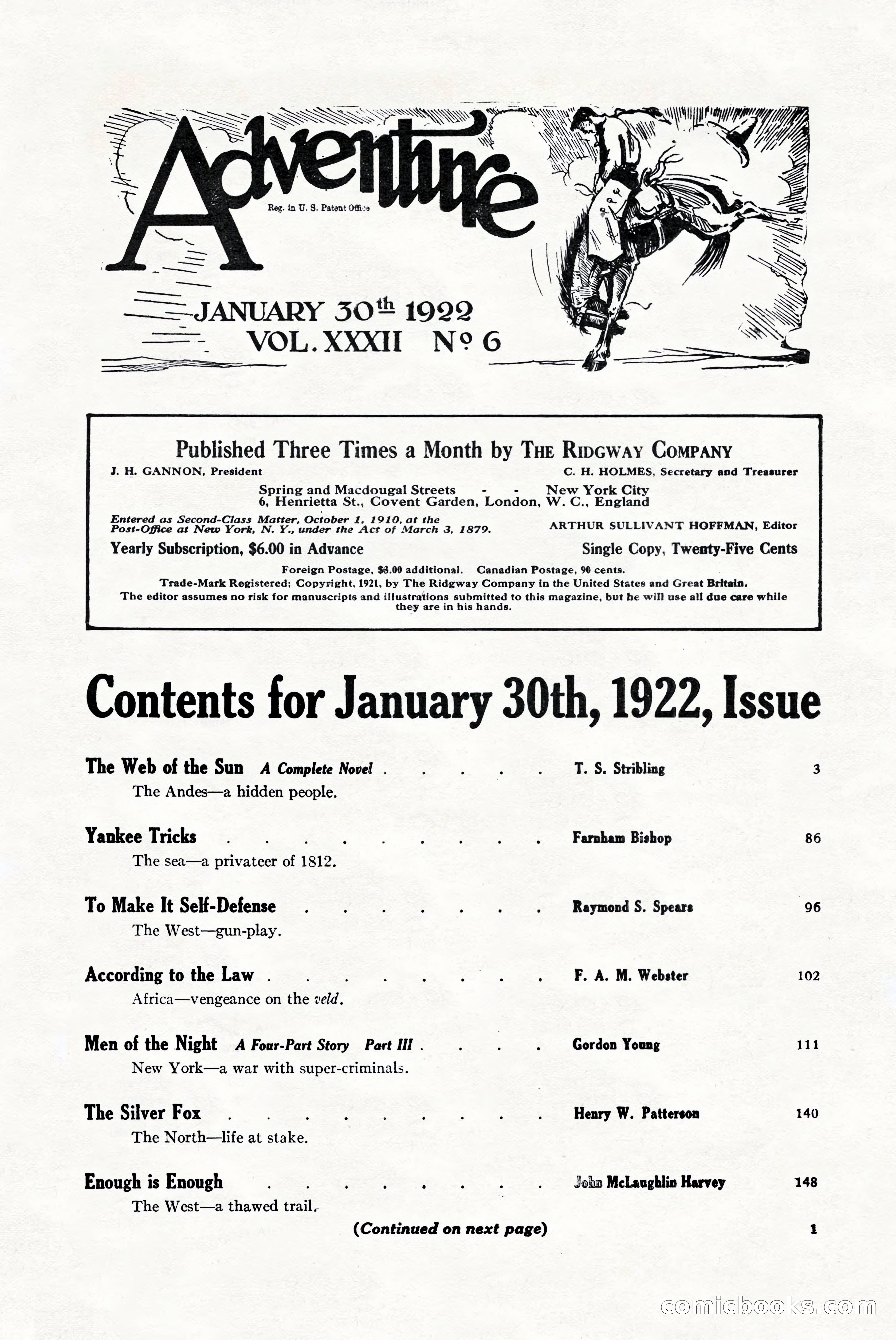 Adventure Magazine Cover — page 11 of 204