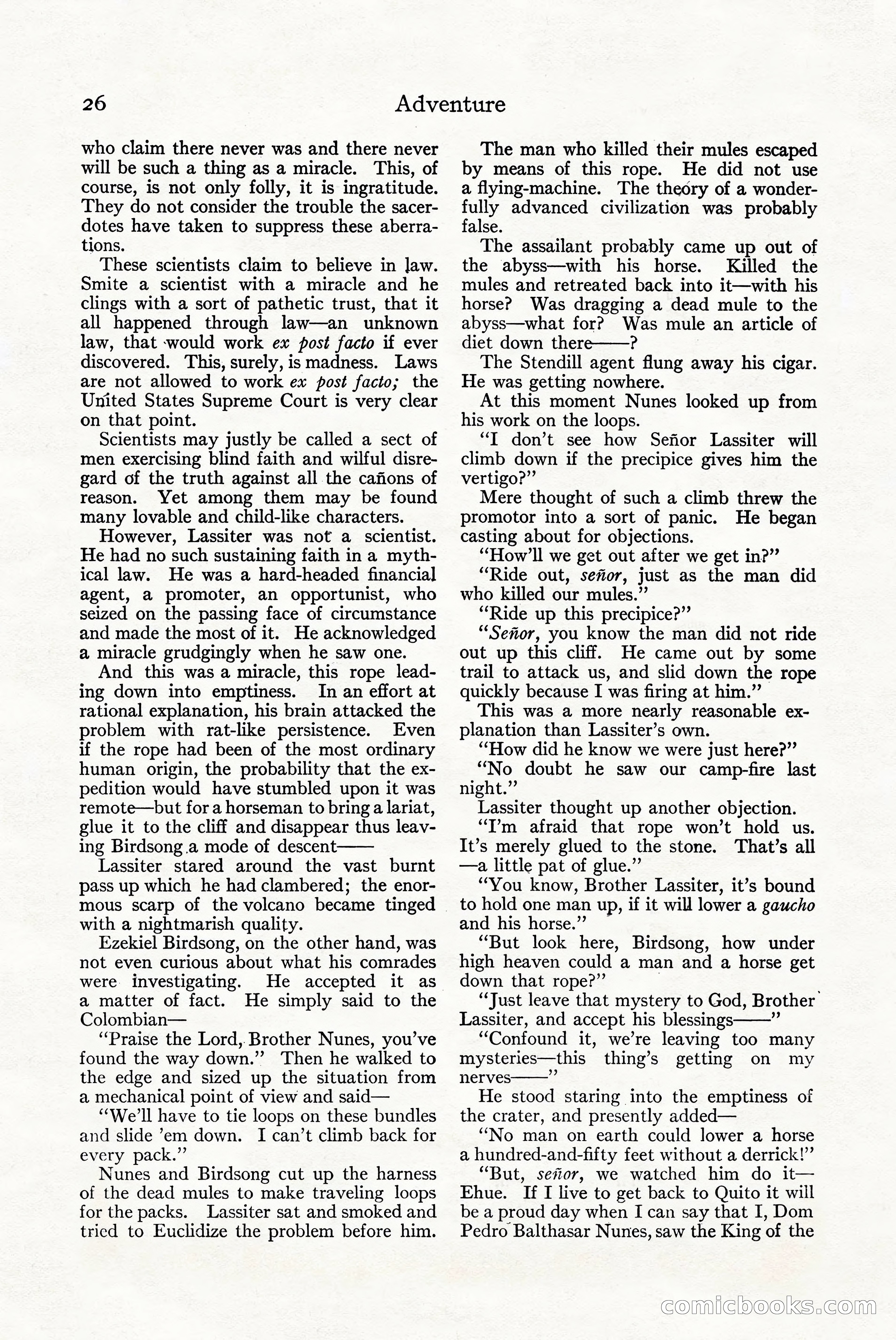 Adventure Magazine Cover — page 36 of 204