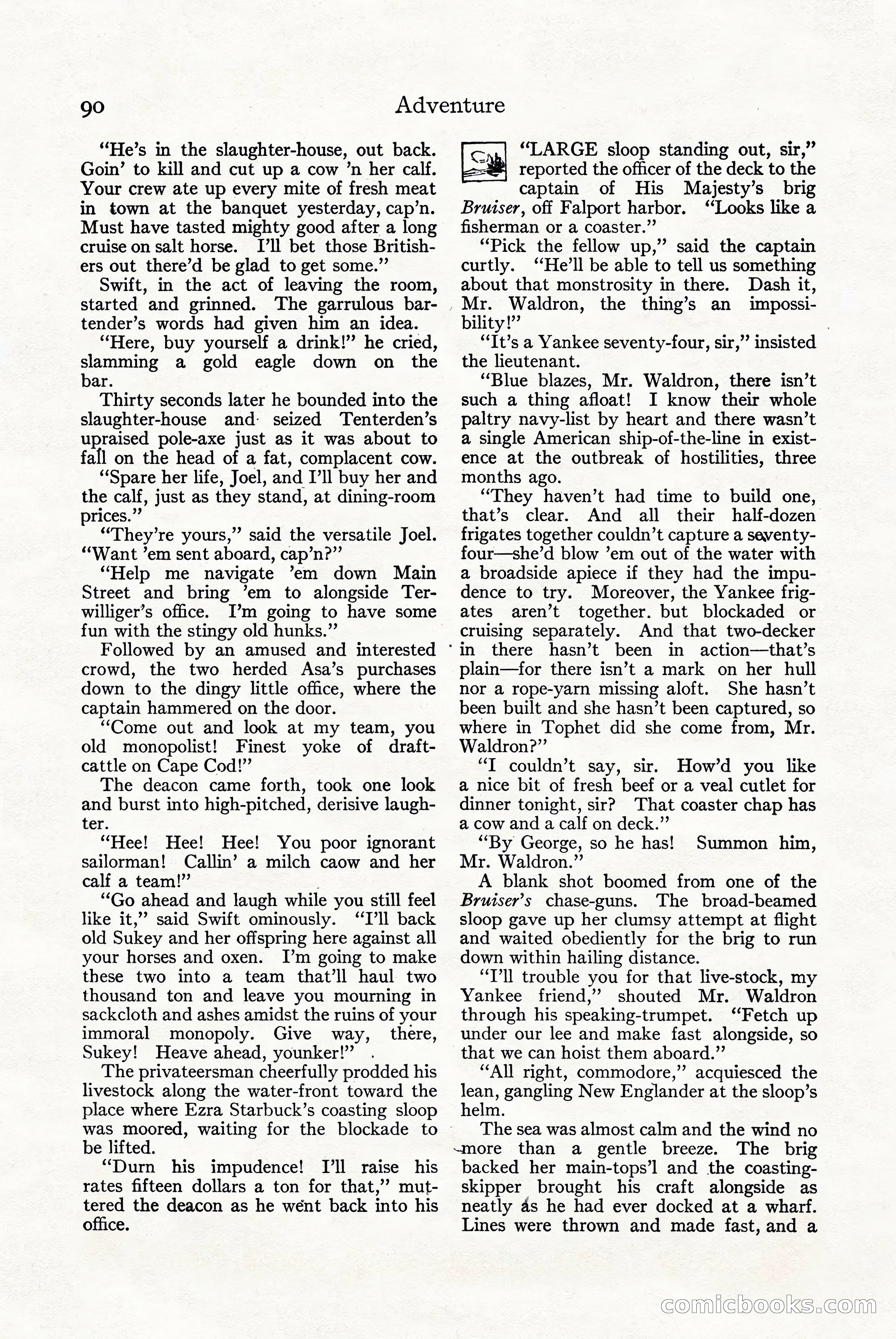 Adventure Magazine Cover — page 100 of 204