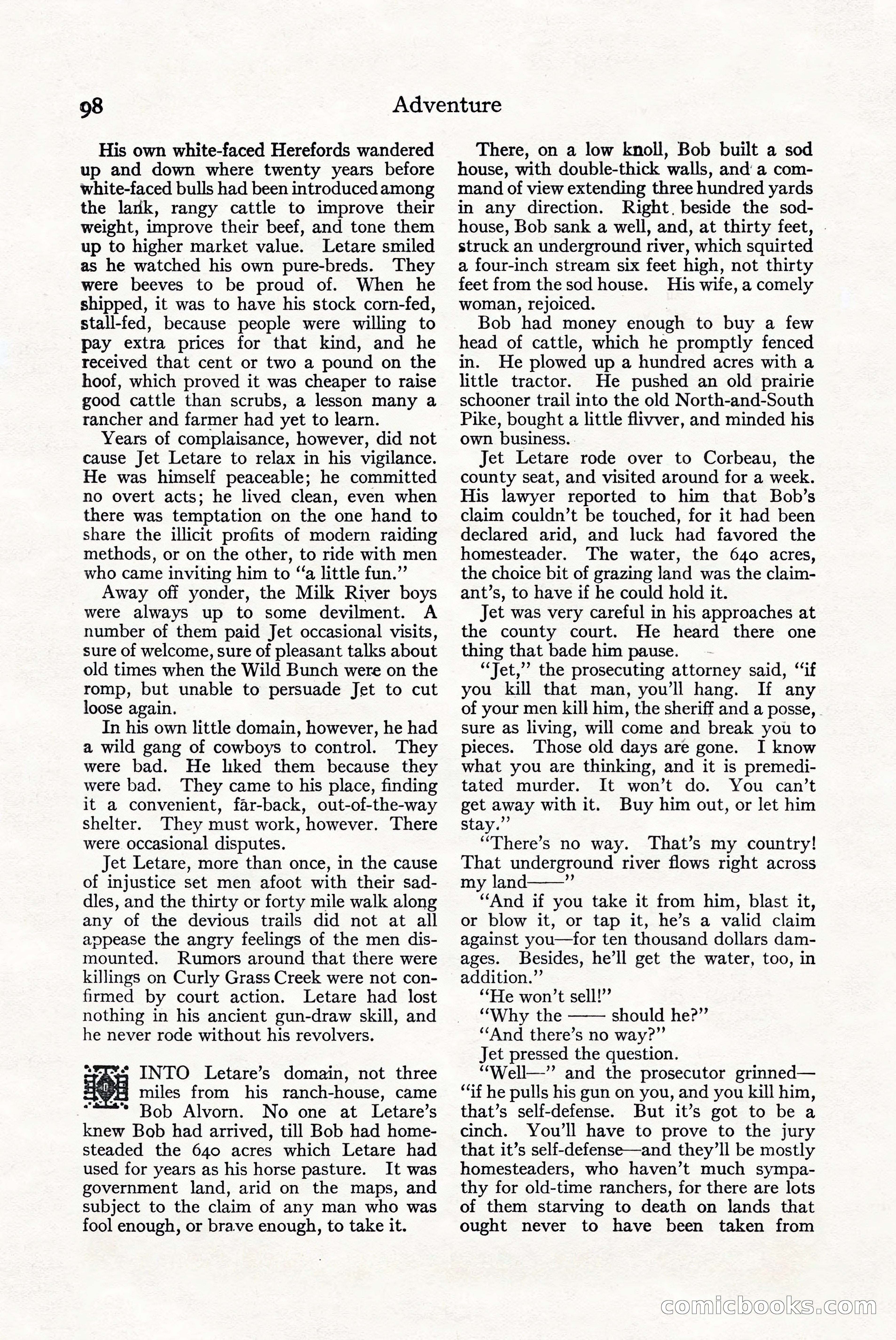 Adventure Magazine Cover — page 108 of 204