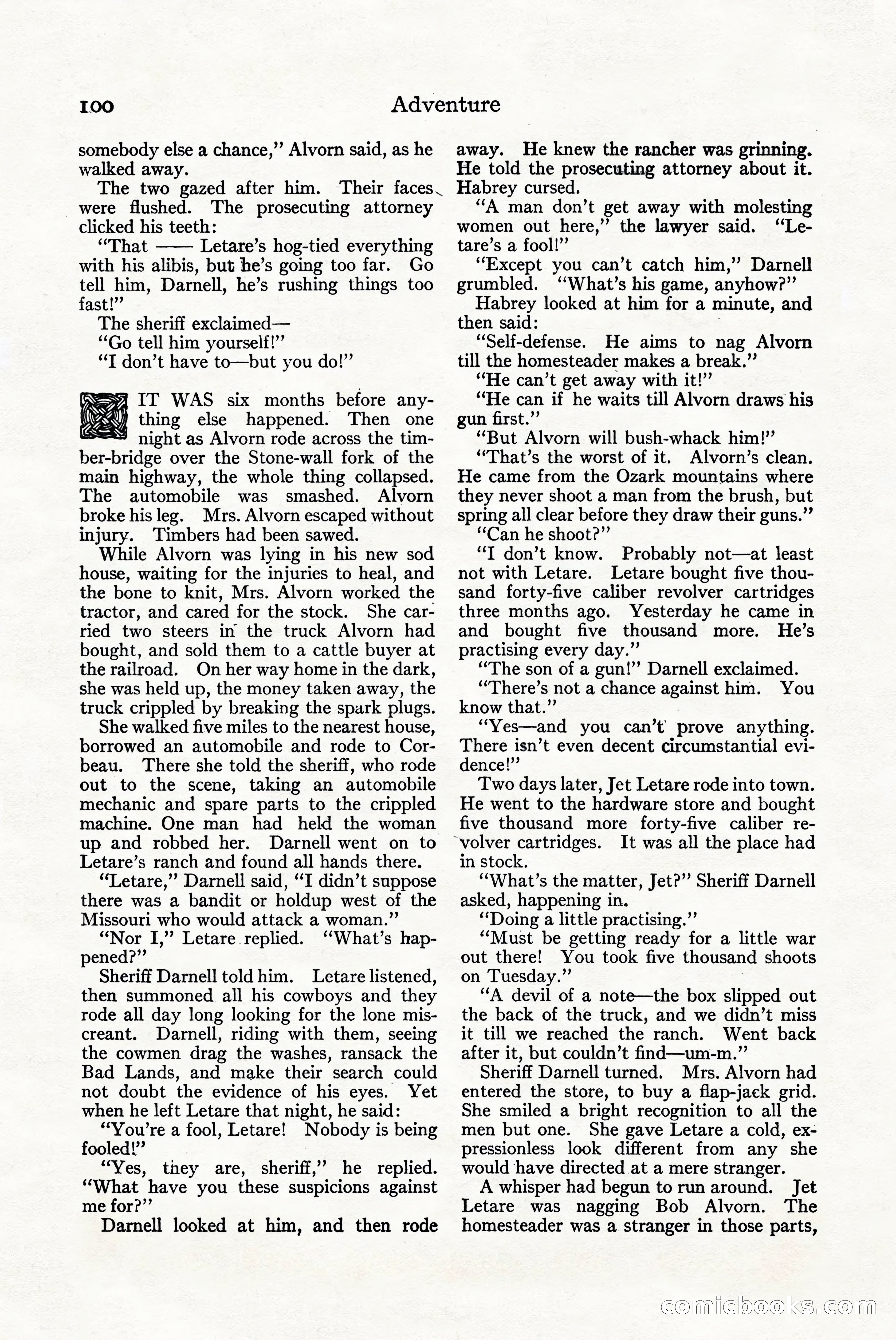 Adventure Magazine Cover — page 110 of 204