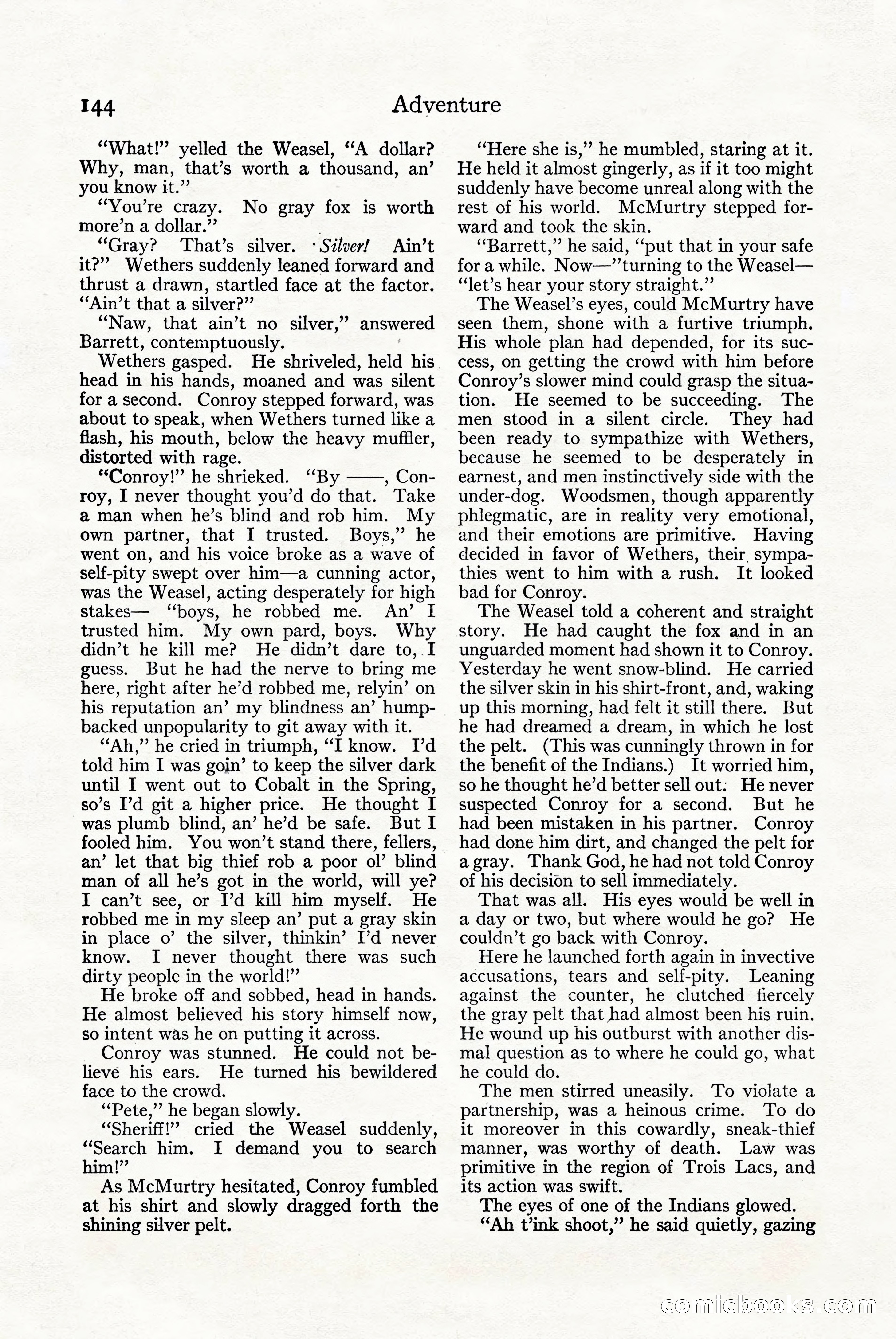 Adventure Magazine Cover — page 154 of 204