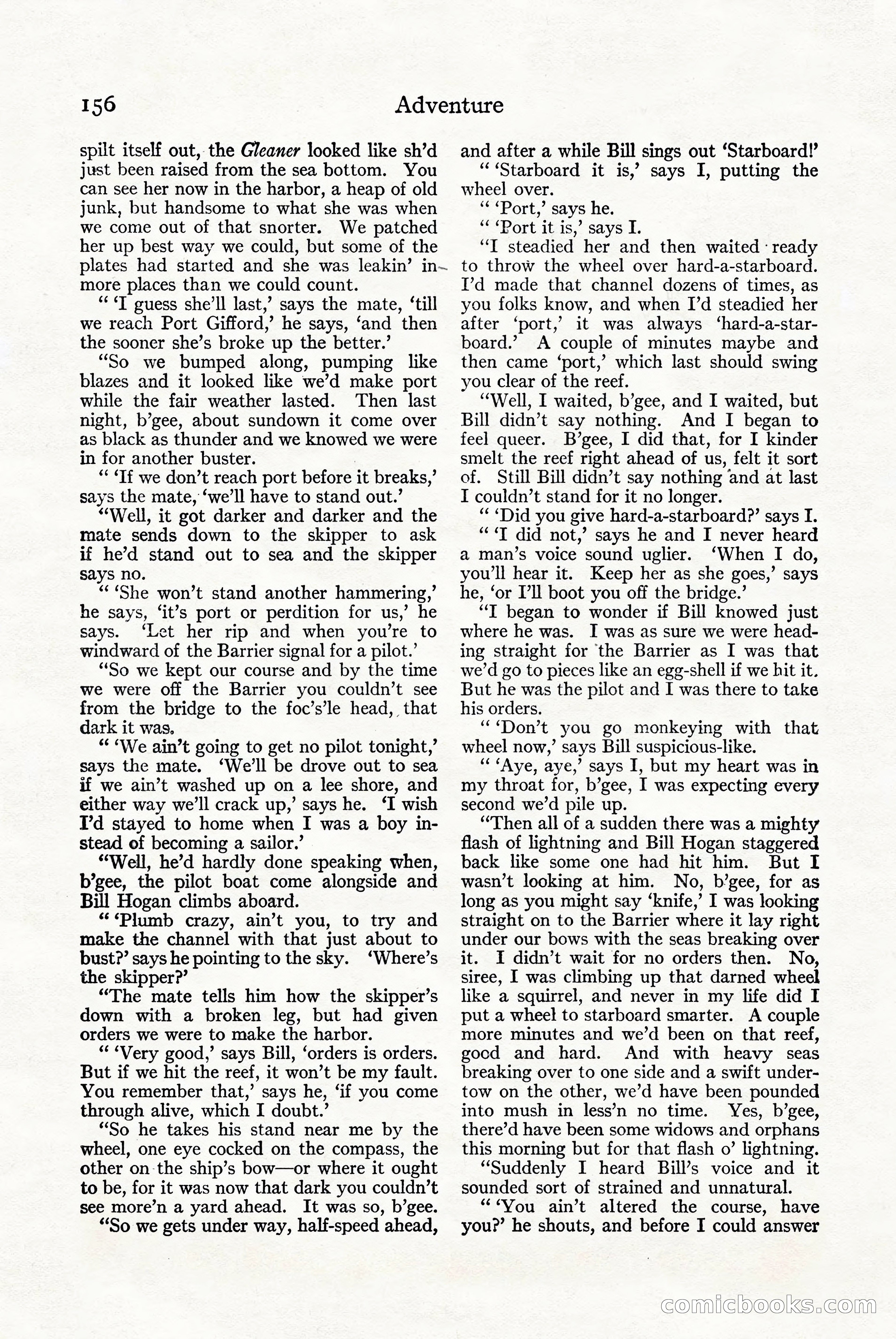 Adventure Magazine Cover — page 166 of 204