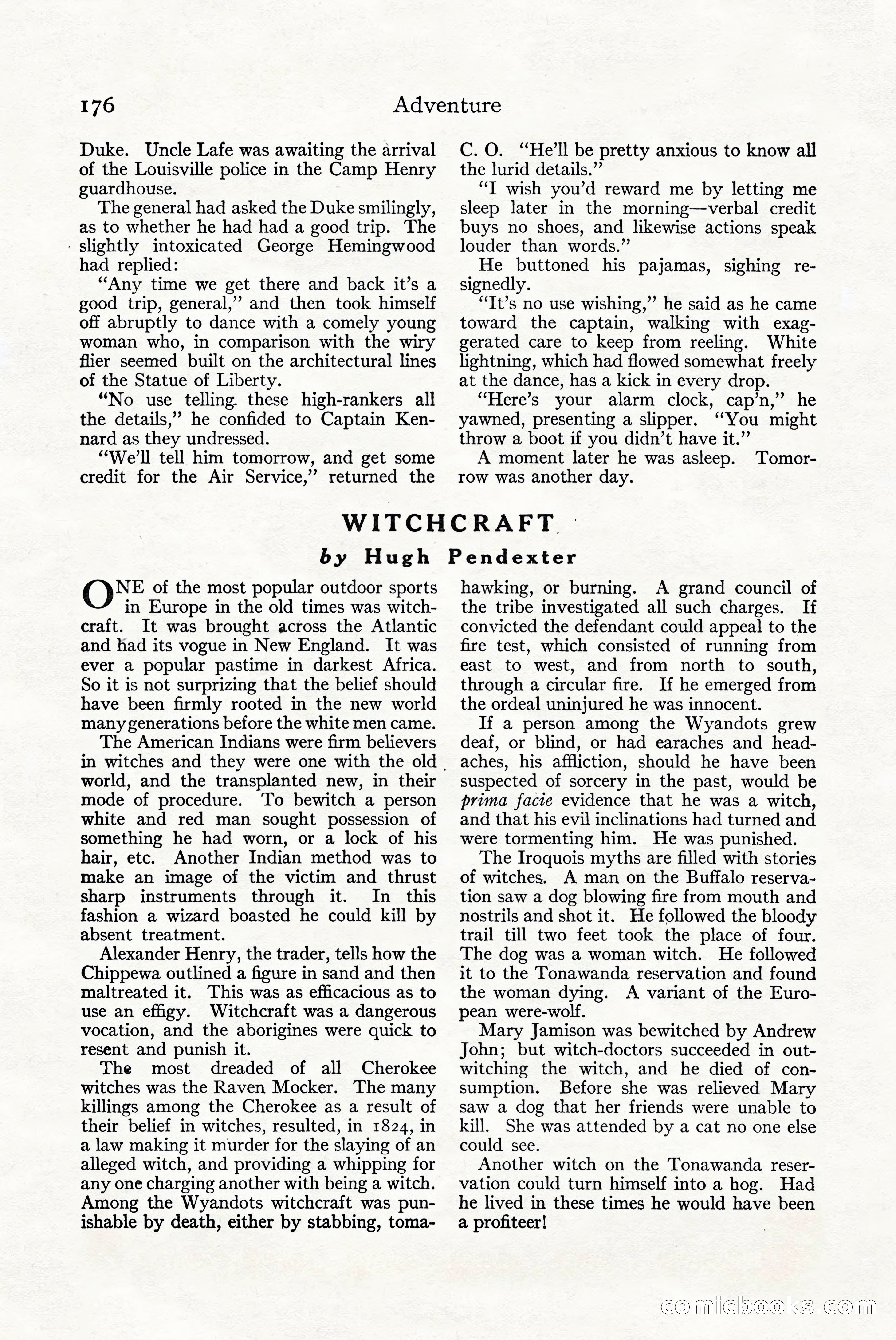Adventure Magazine Cover — page 186 of 204