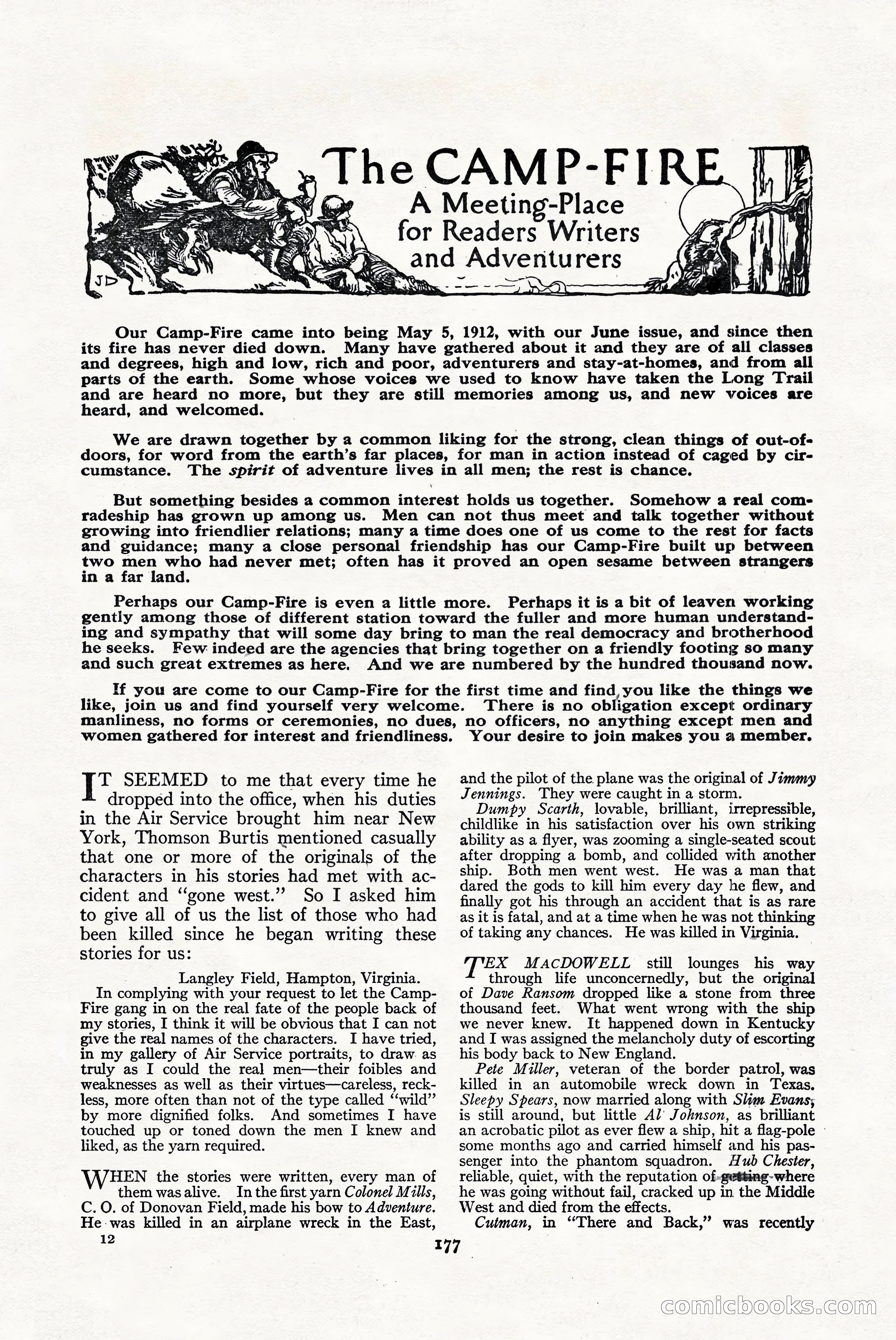 Adventure Magazine Cover — page 187 of 204