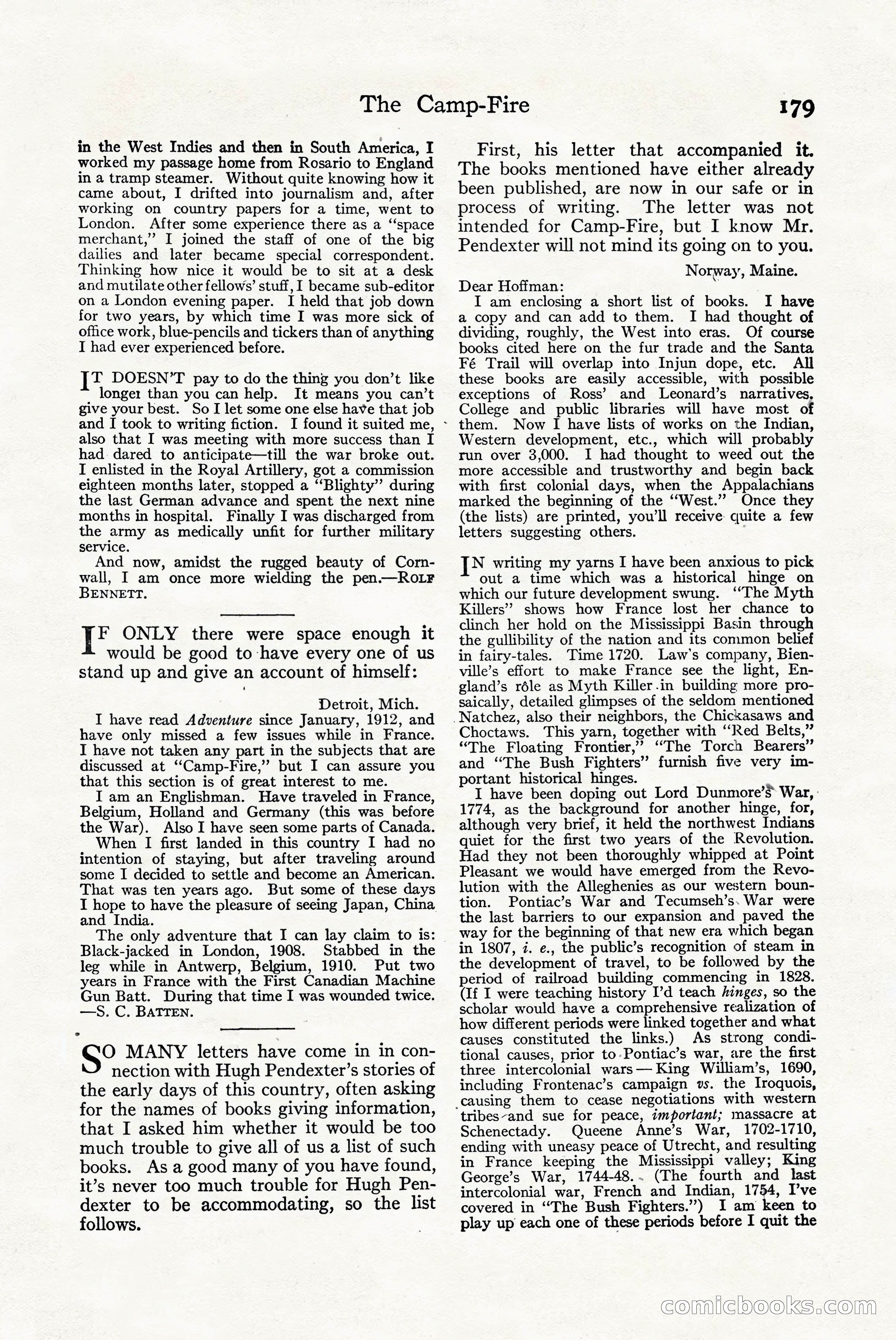Adventure Magazine Cover — page 189 of 204