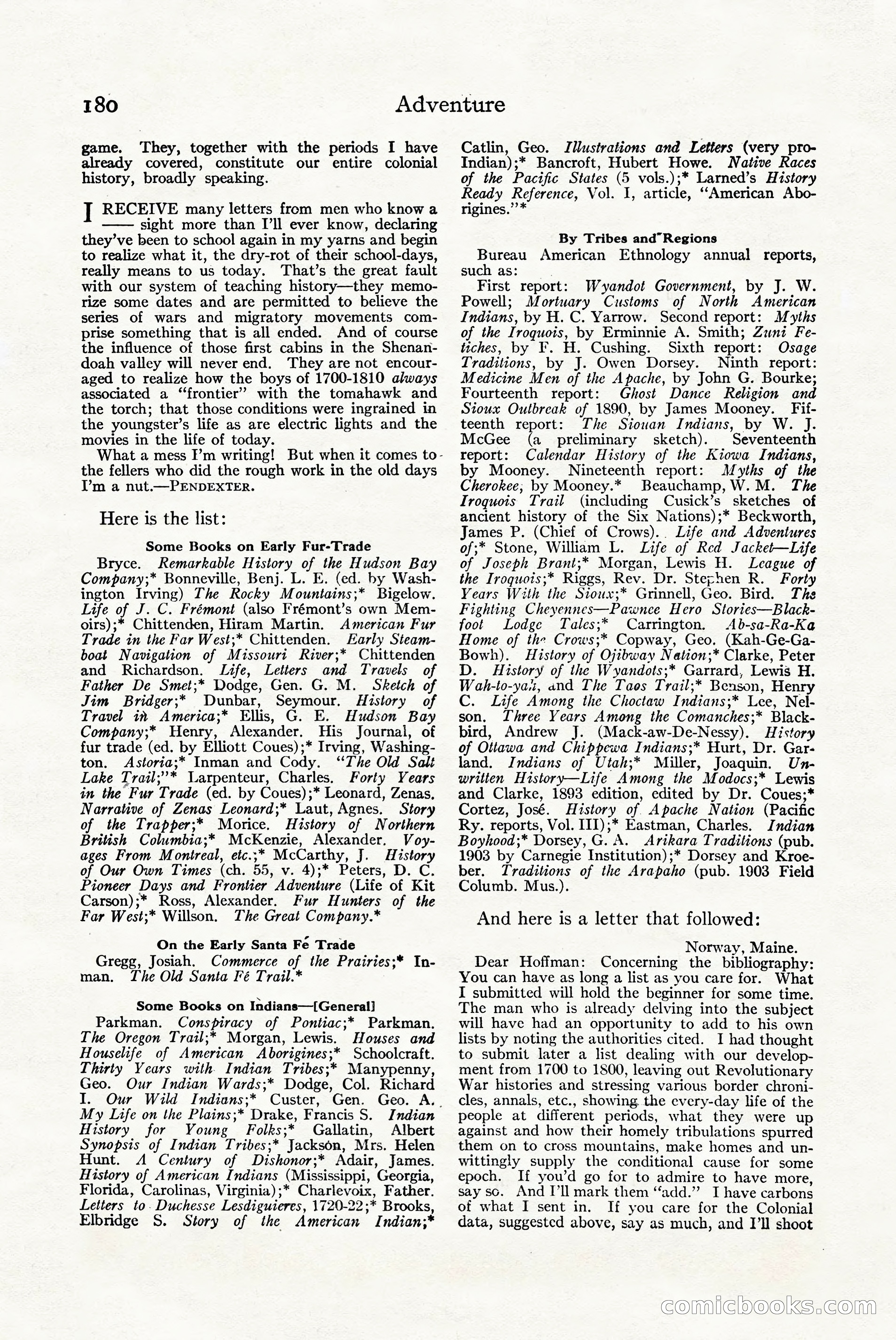 Adventure Magazine Cover — page 190 of 204