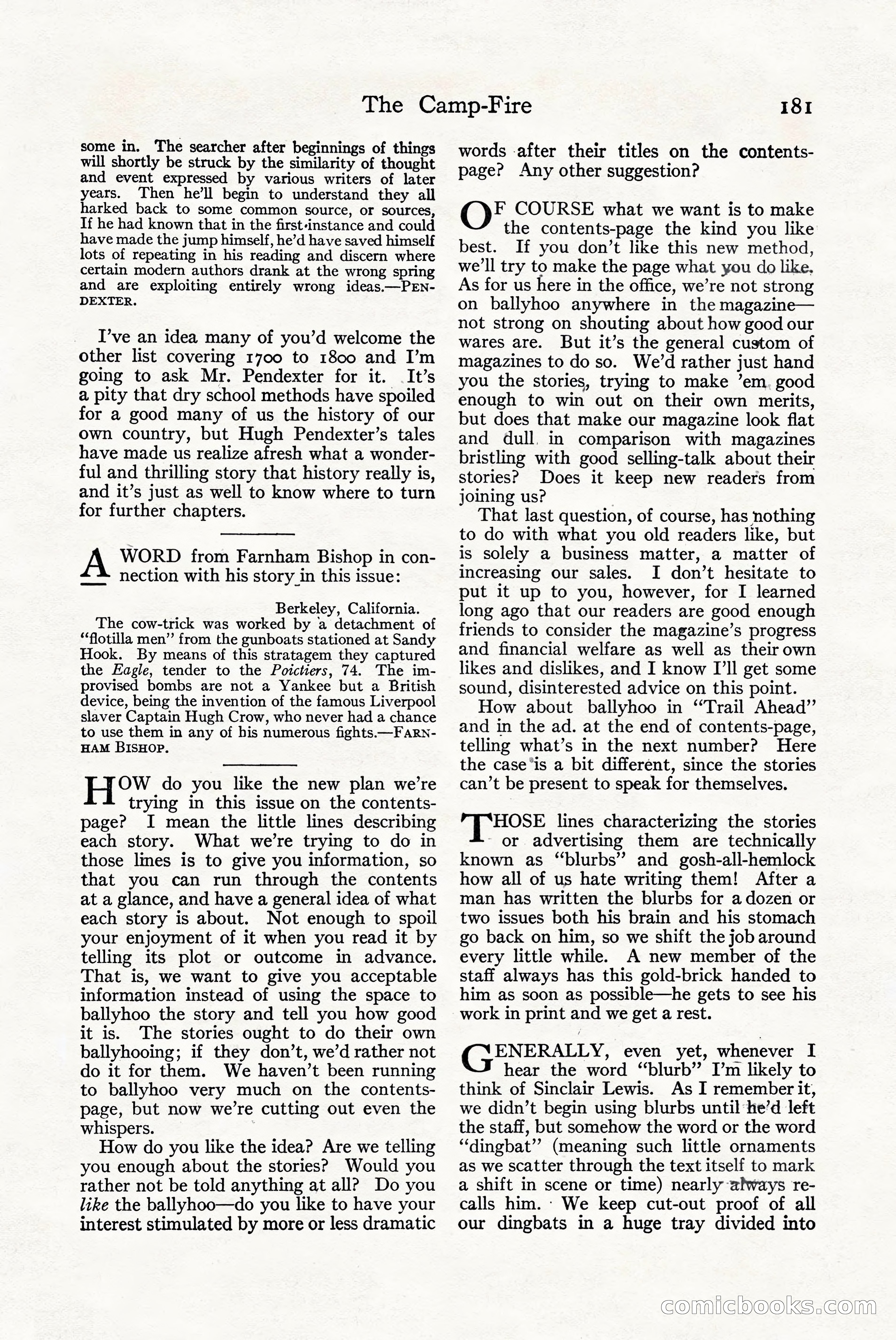 Adventure Magazine Cover — page 191 of 204