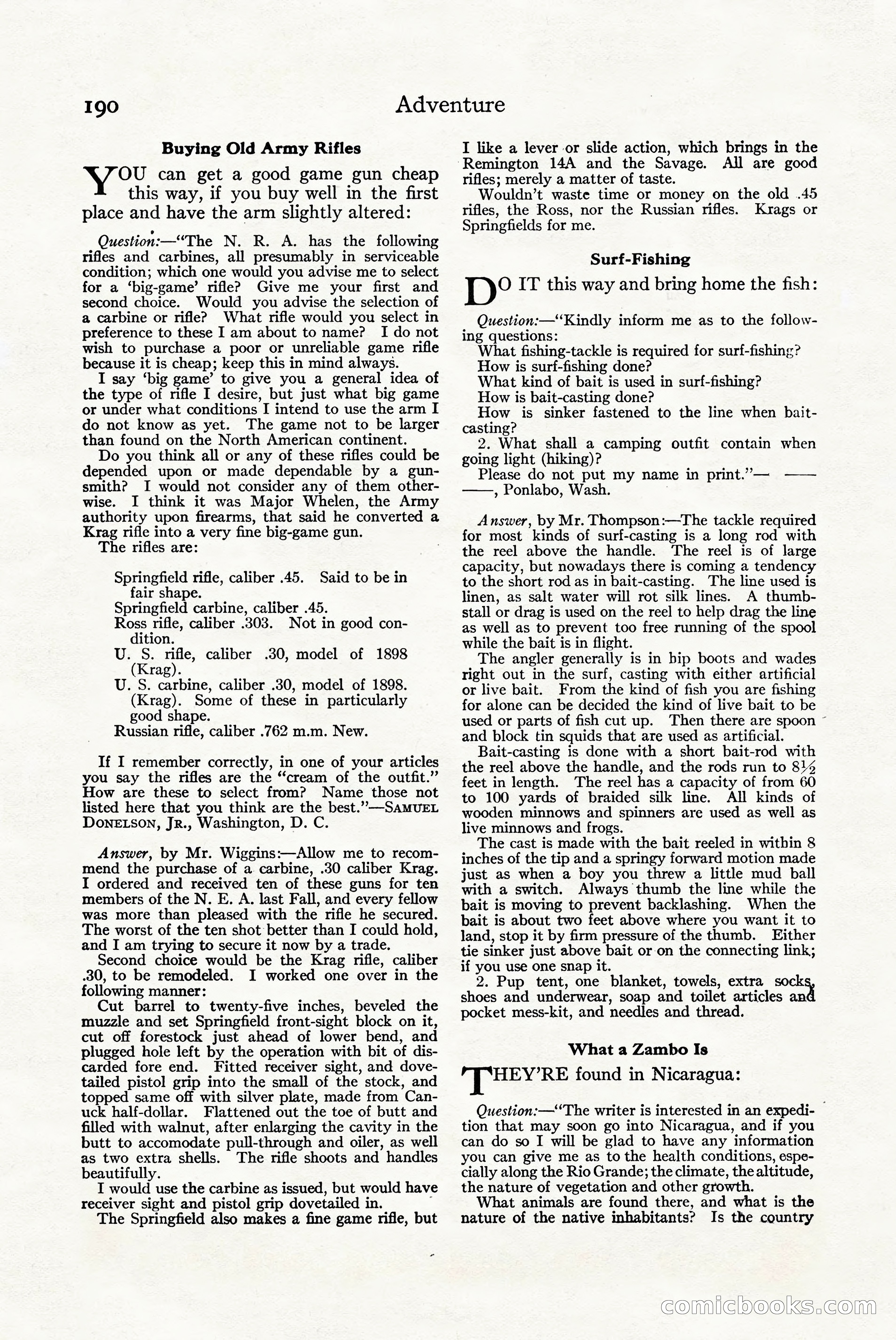 Adventure Magazine Cover — page 200 of 204