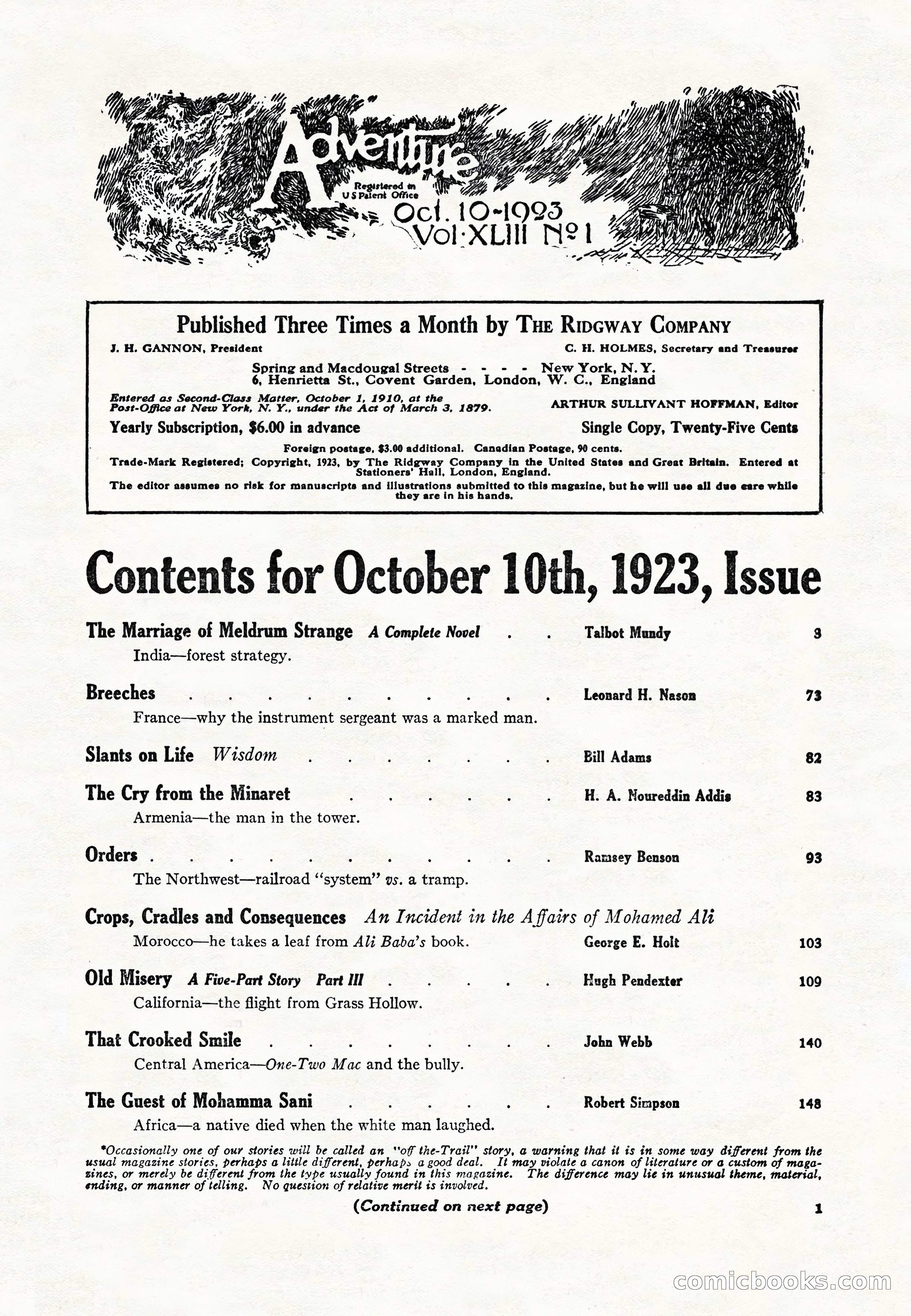 Adventure Magazine Cover — page 3 of 196