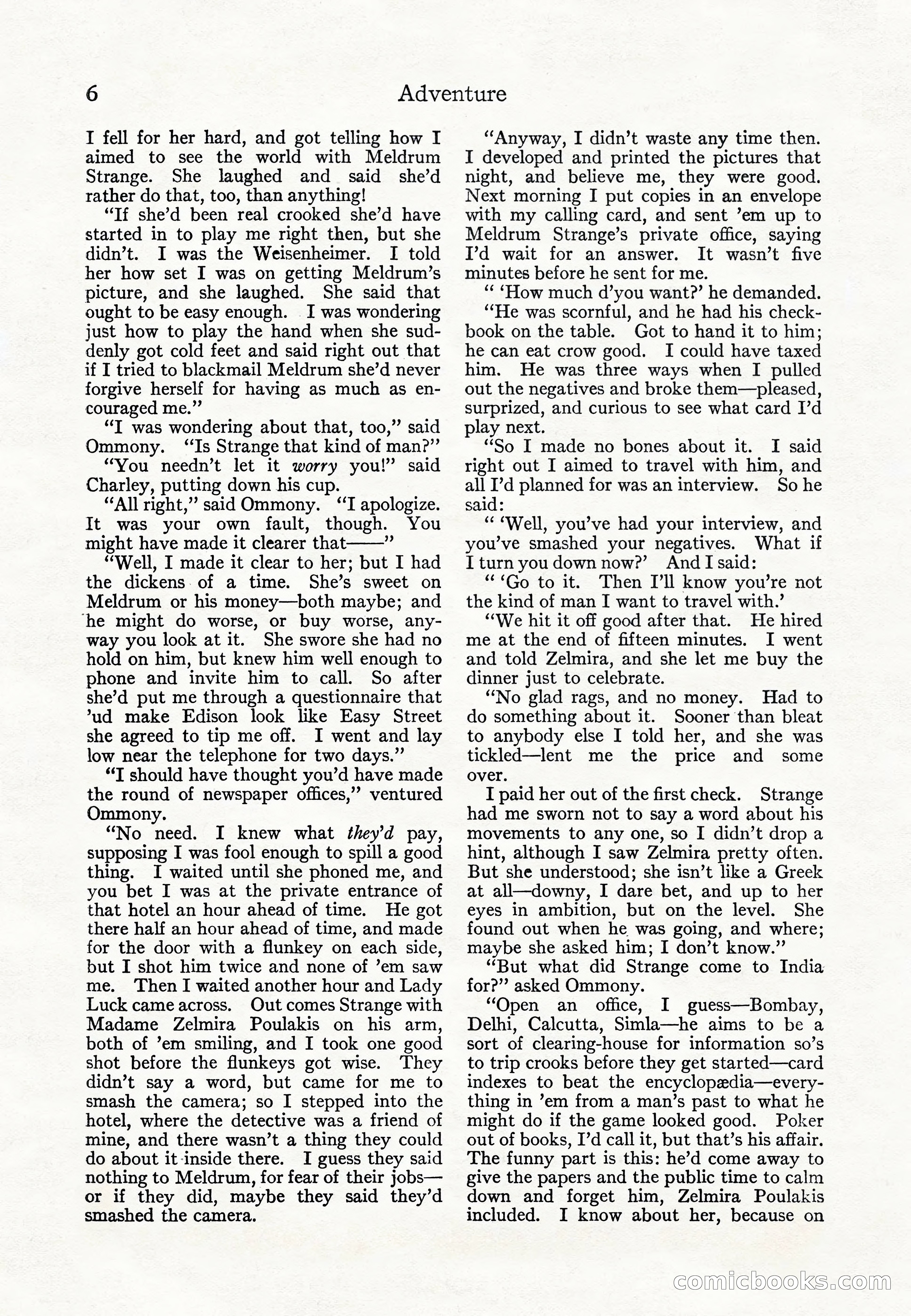 Adventure Magazine Cover — page 8 of 196