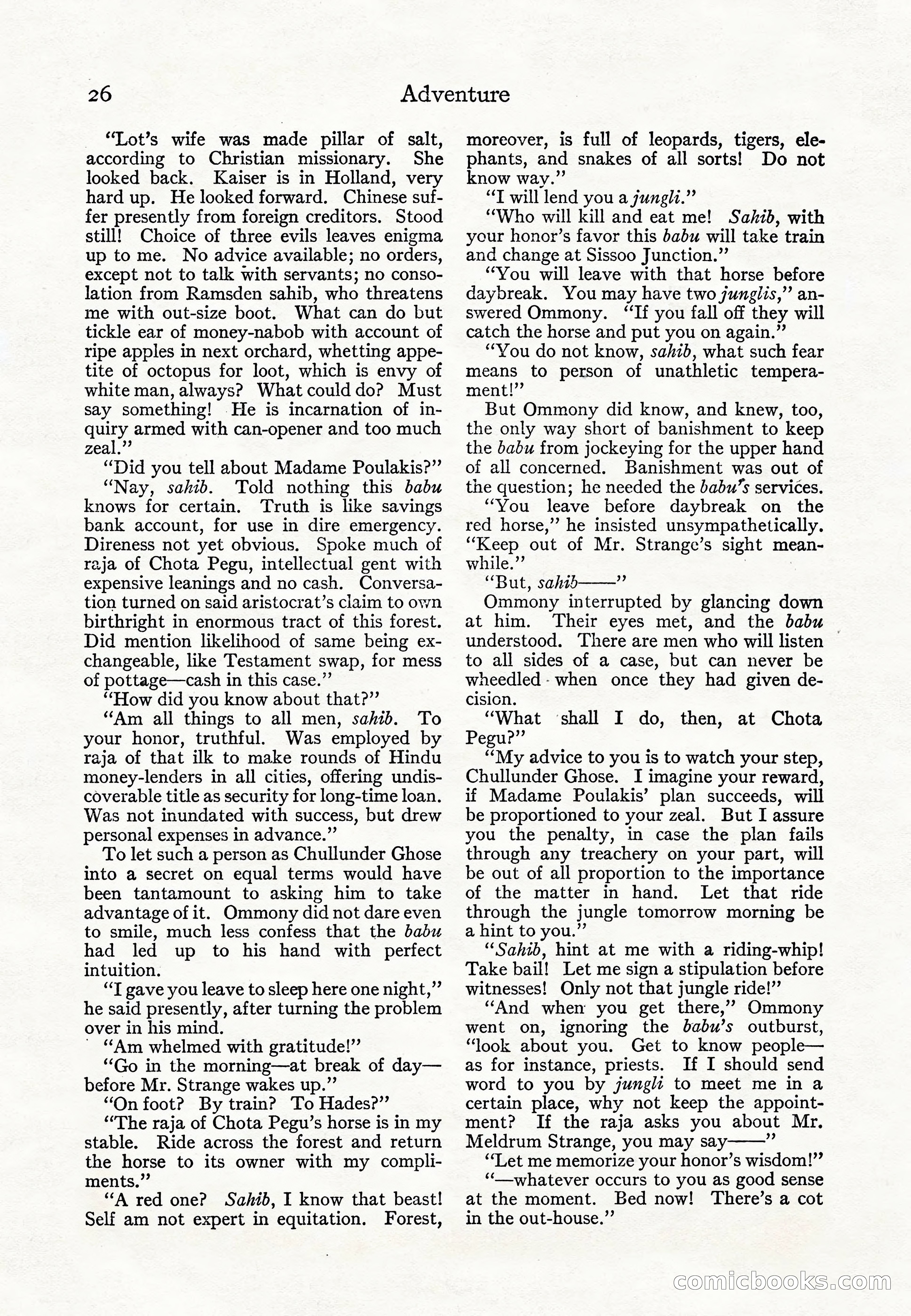 Adventure Magazine Cover — page 28 of 196
