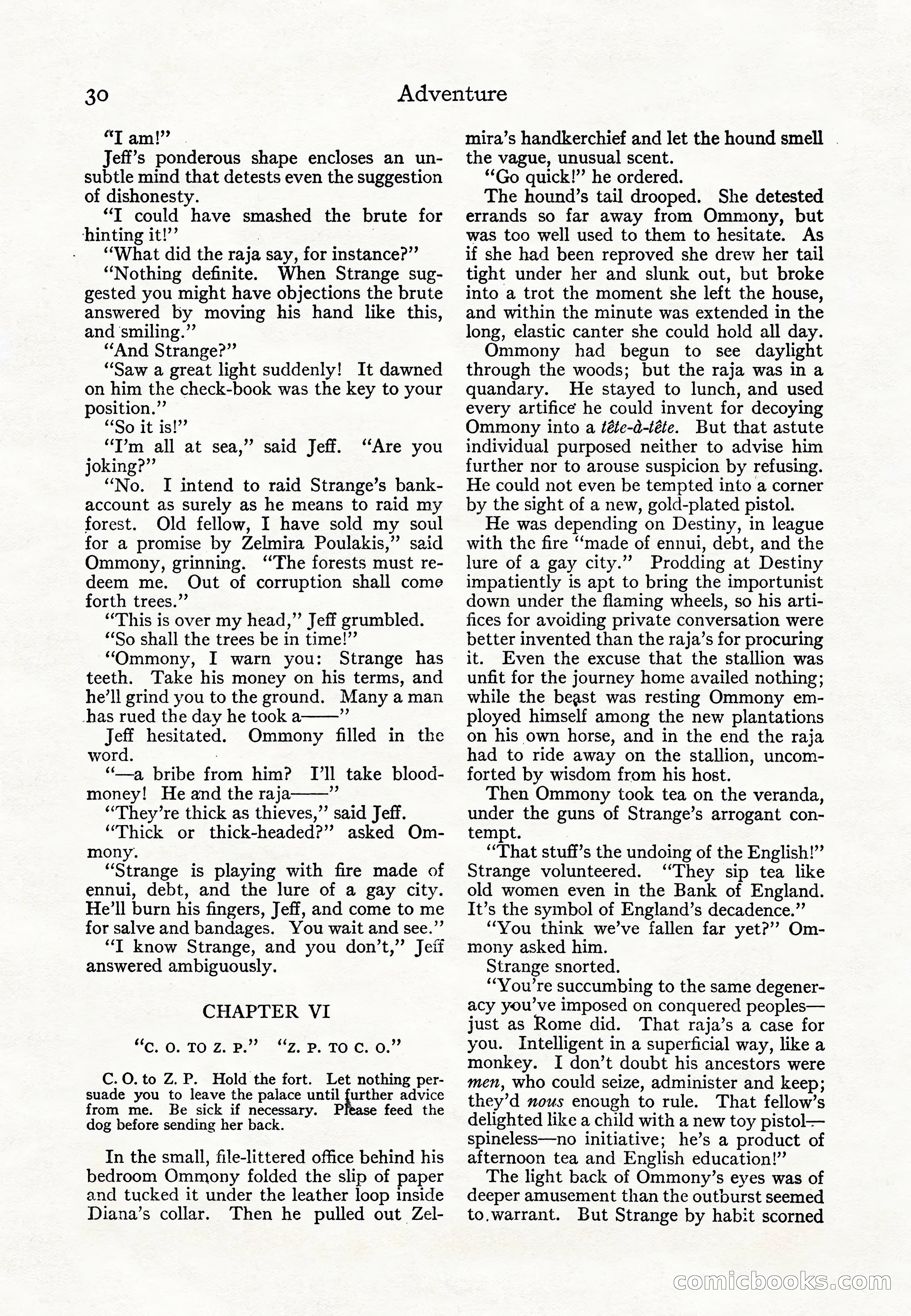 Adventure Magazine Cover — page 32 of 196