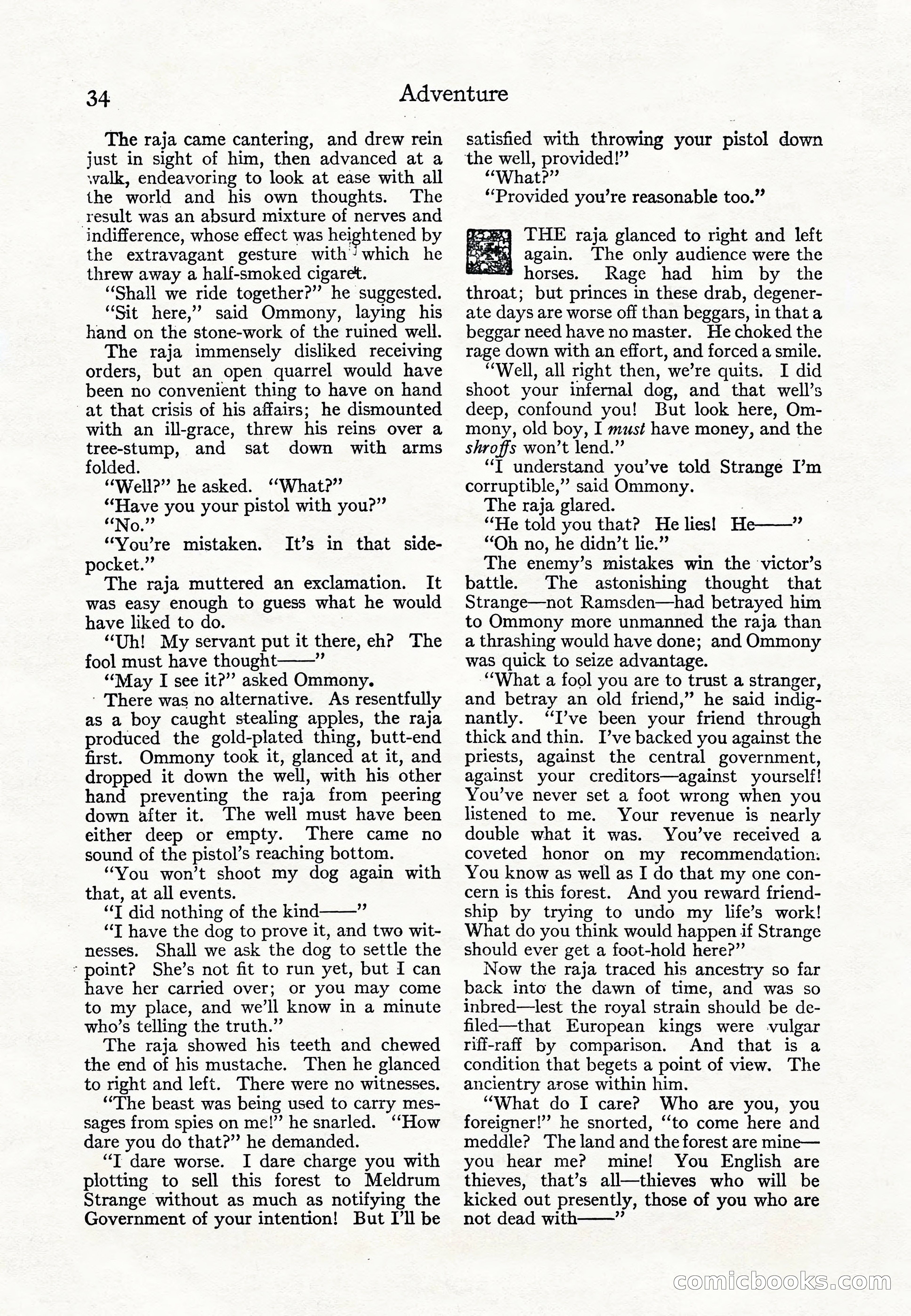 Adventure Magazine Cover — page 36 of 196