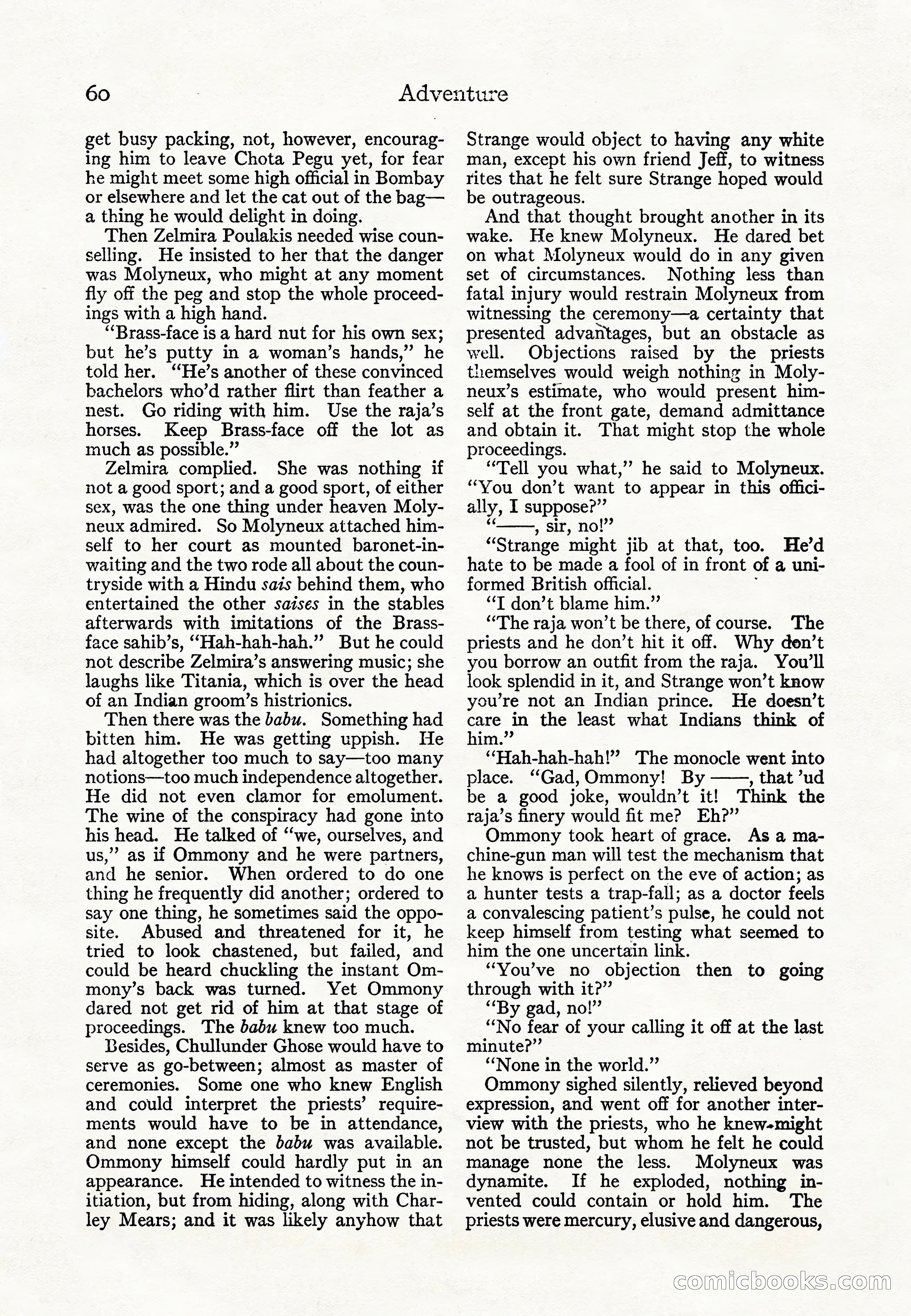 Adventure Magazine Cover — page 62 of 196