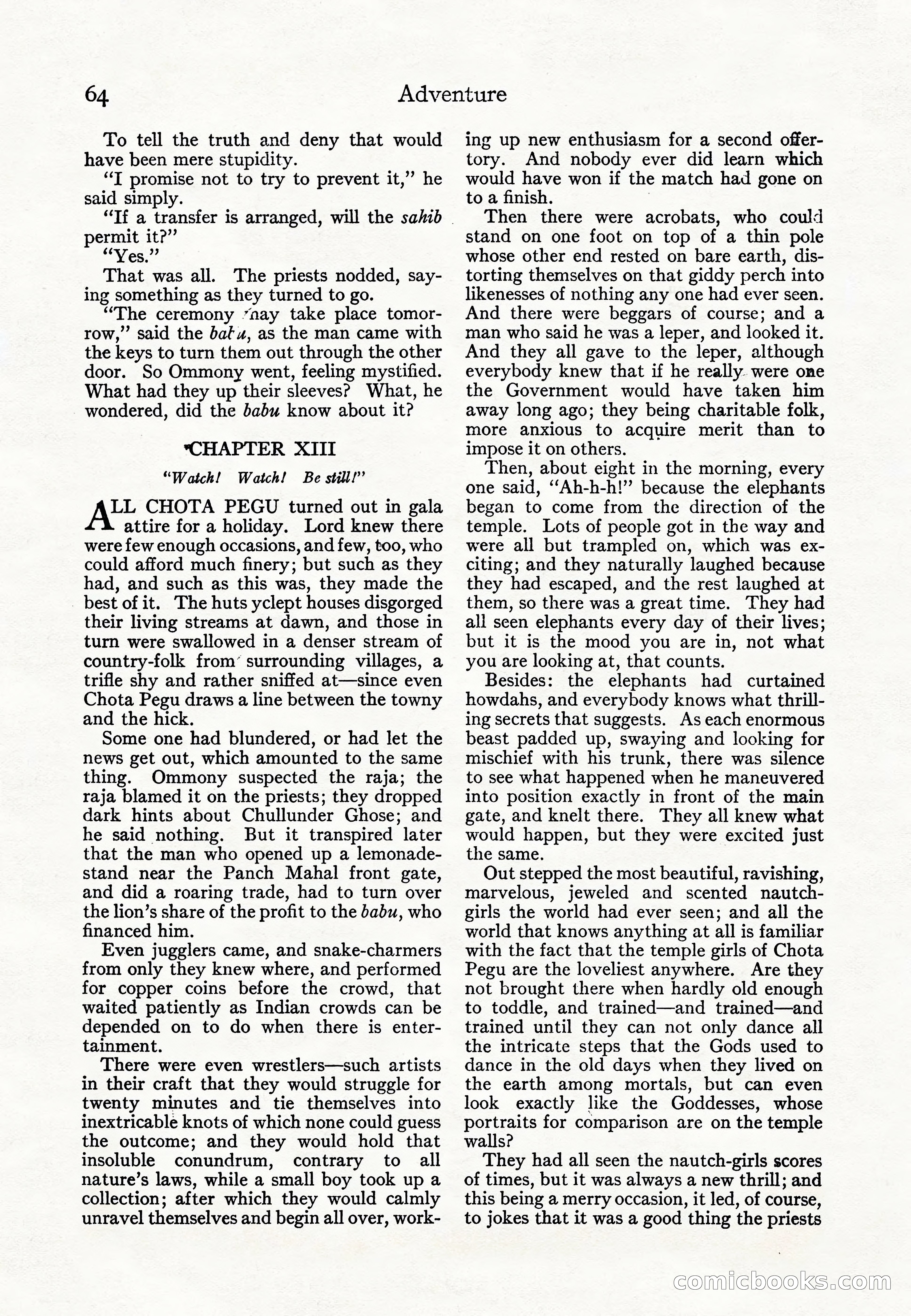 Adventure Magazine Cover — page 66 of 196