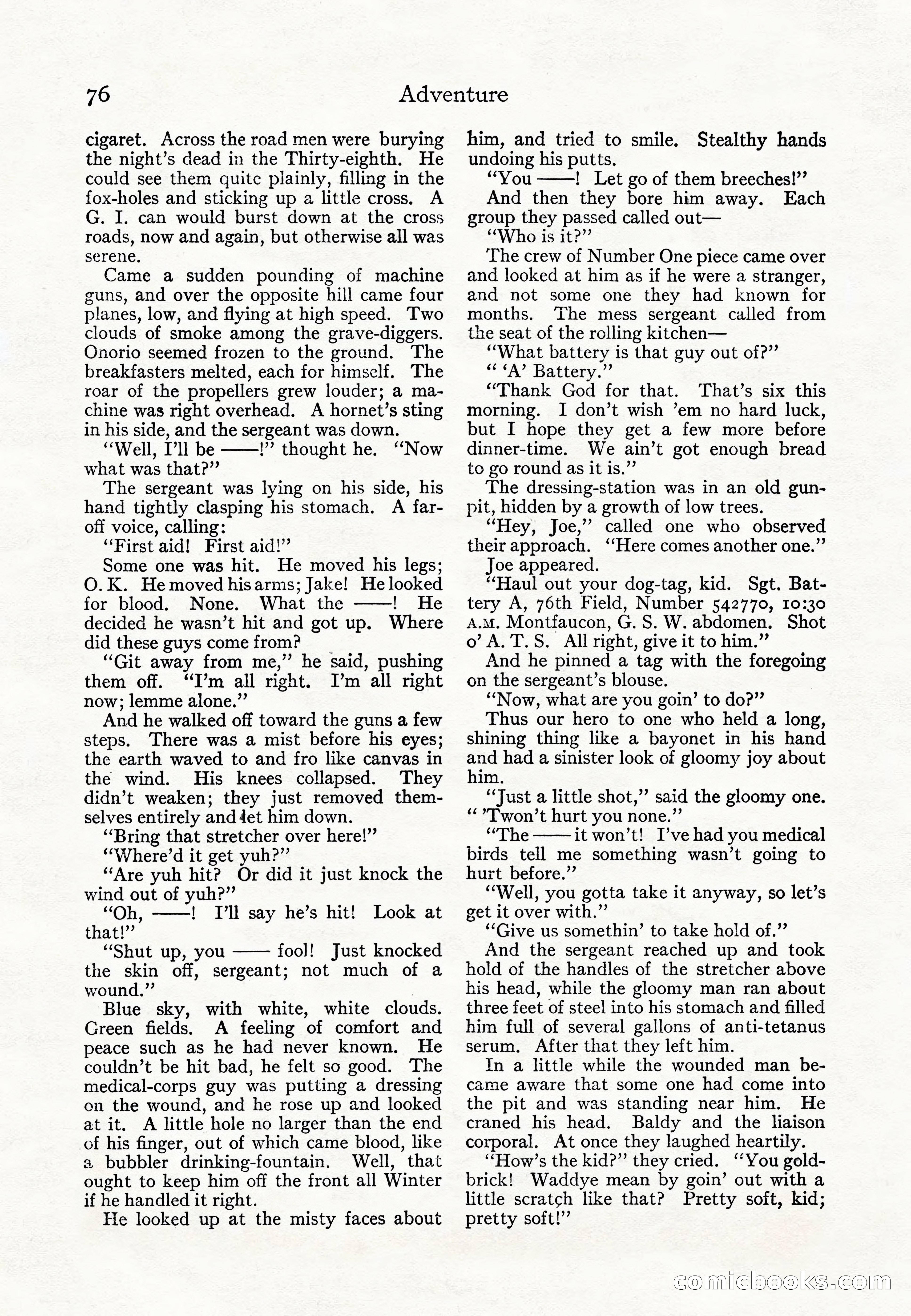 Adventure Magazine Cover — page 78 of 196
