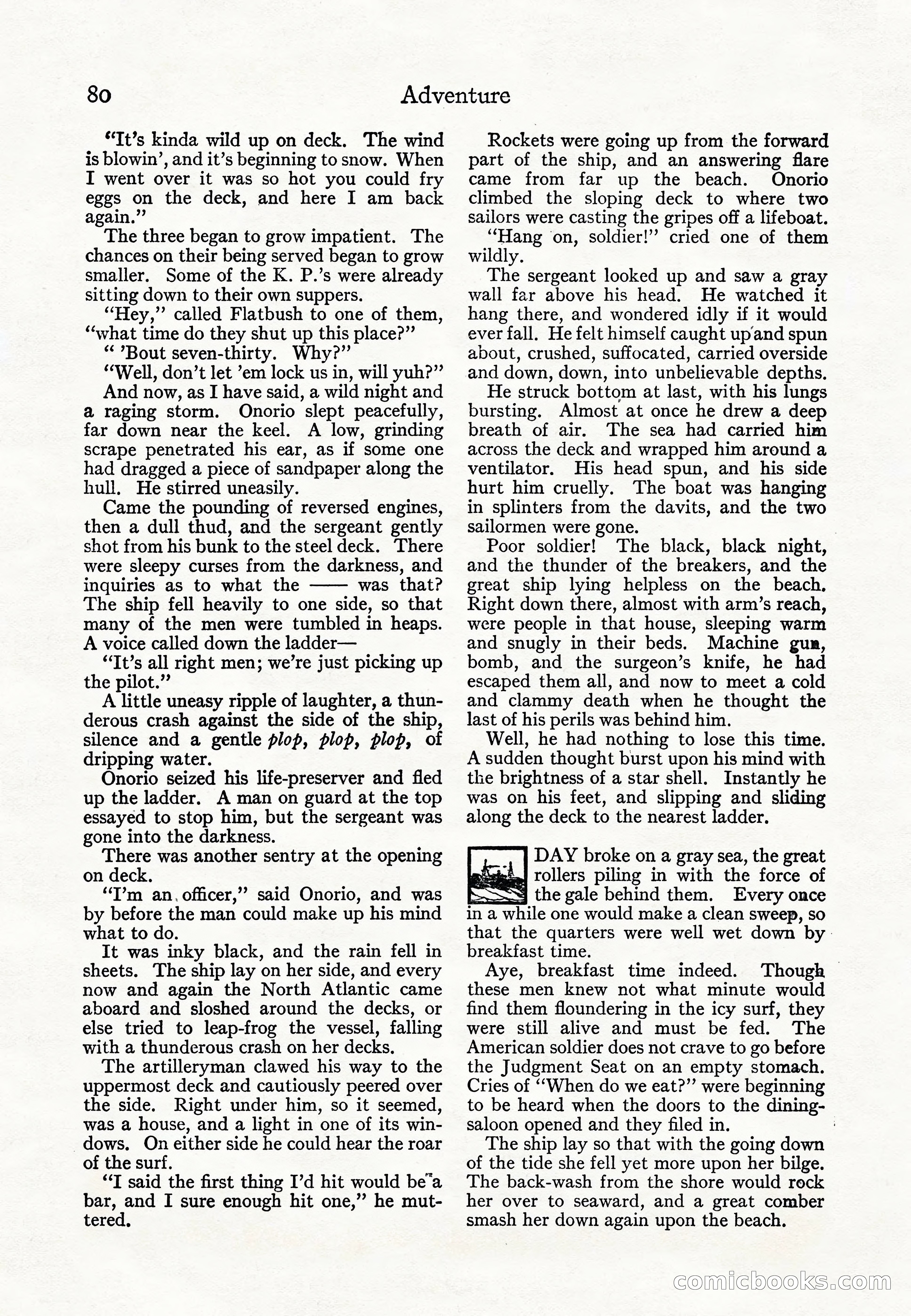 Adventure Magazine Cover — page 82 of 196