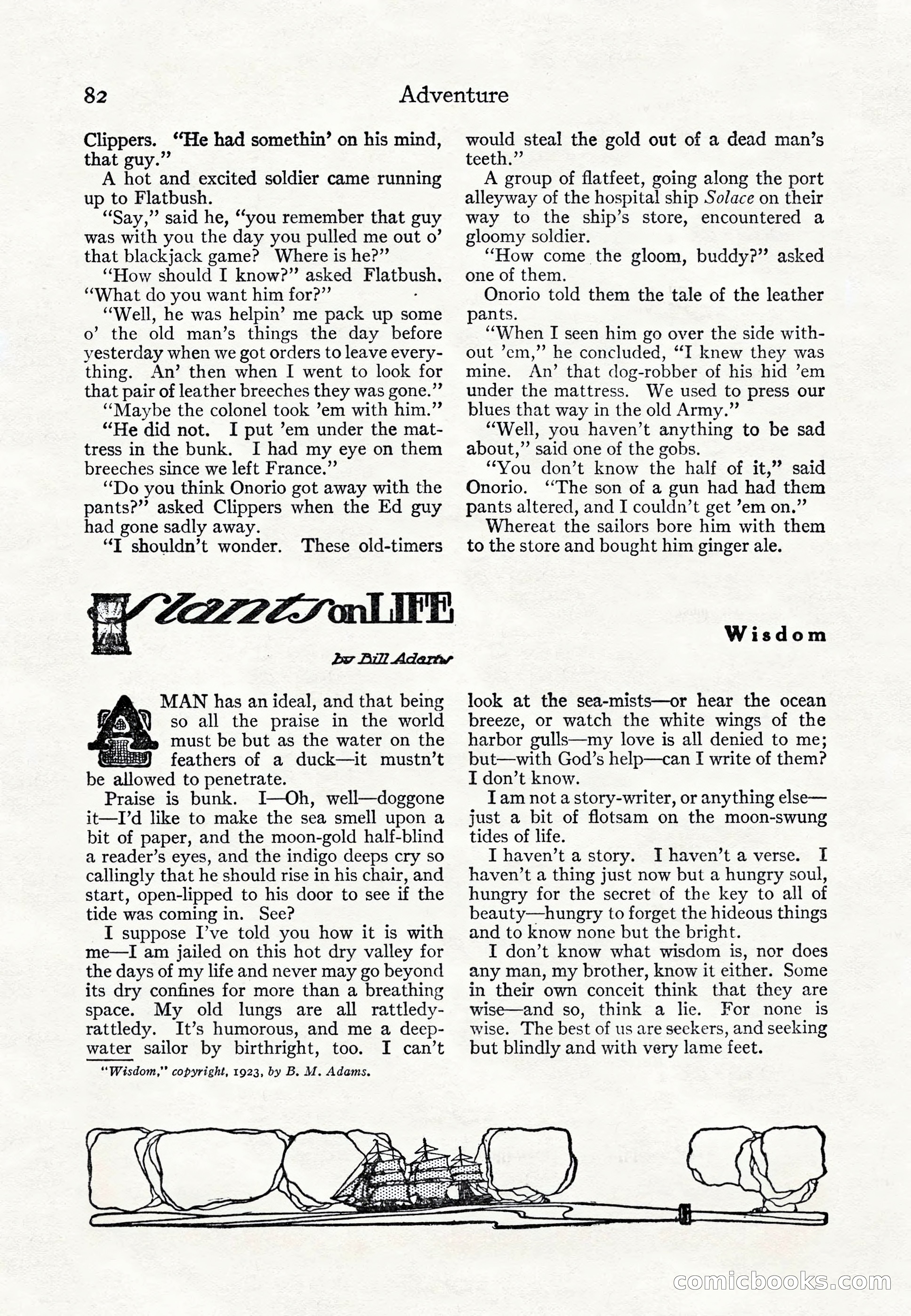 Adventure Magazine Cover — page 84 of 196