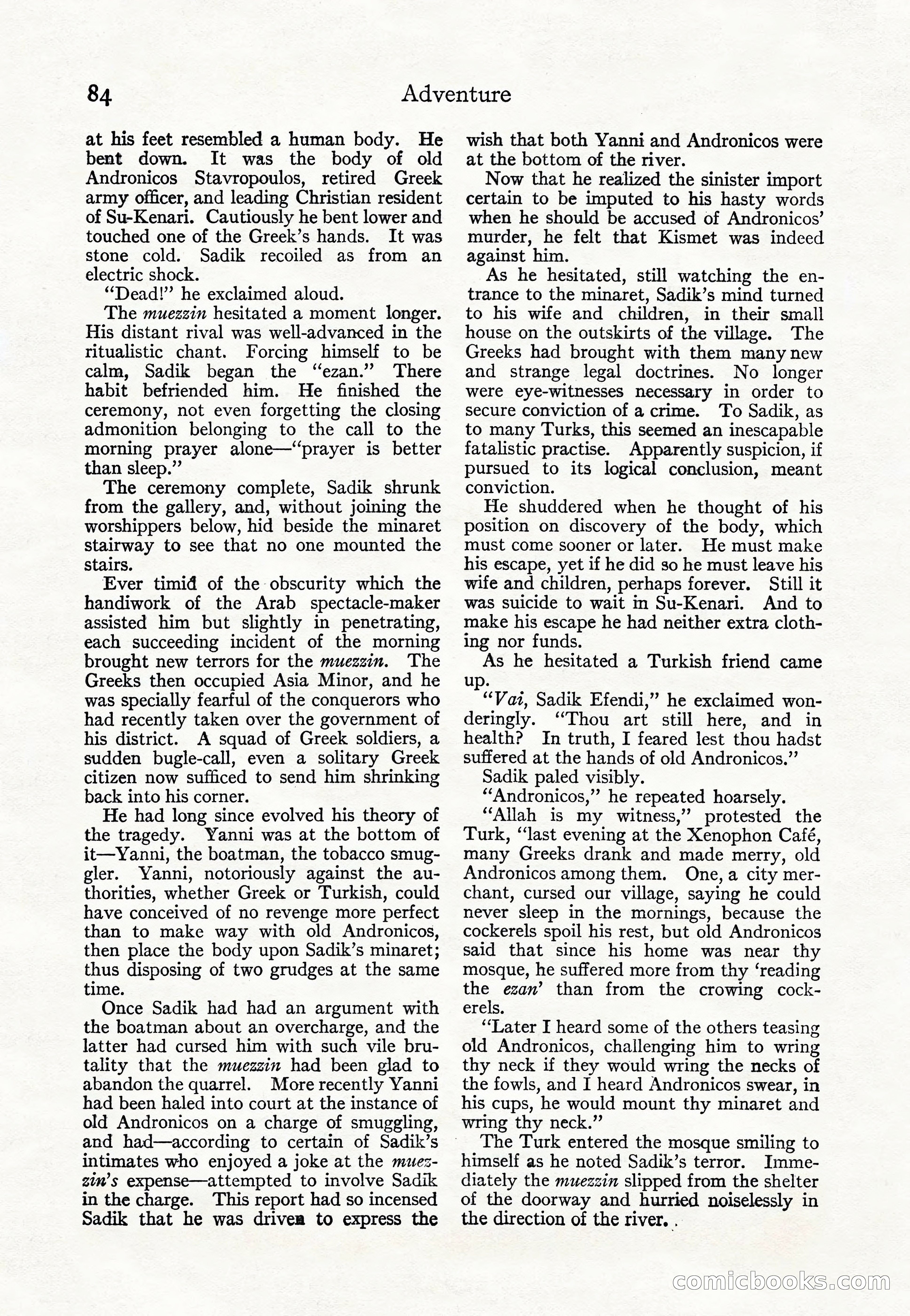 Adventure Magazine Cover — page 86 of 196