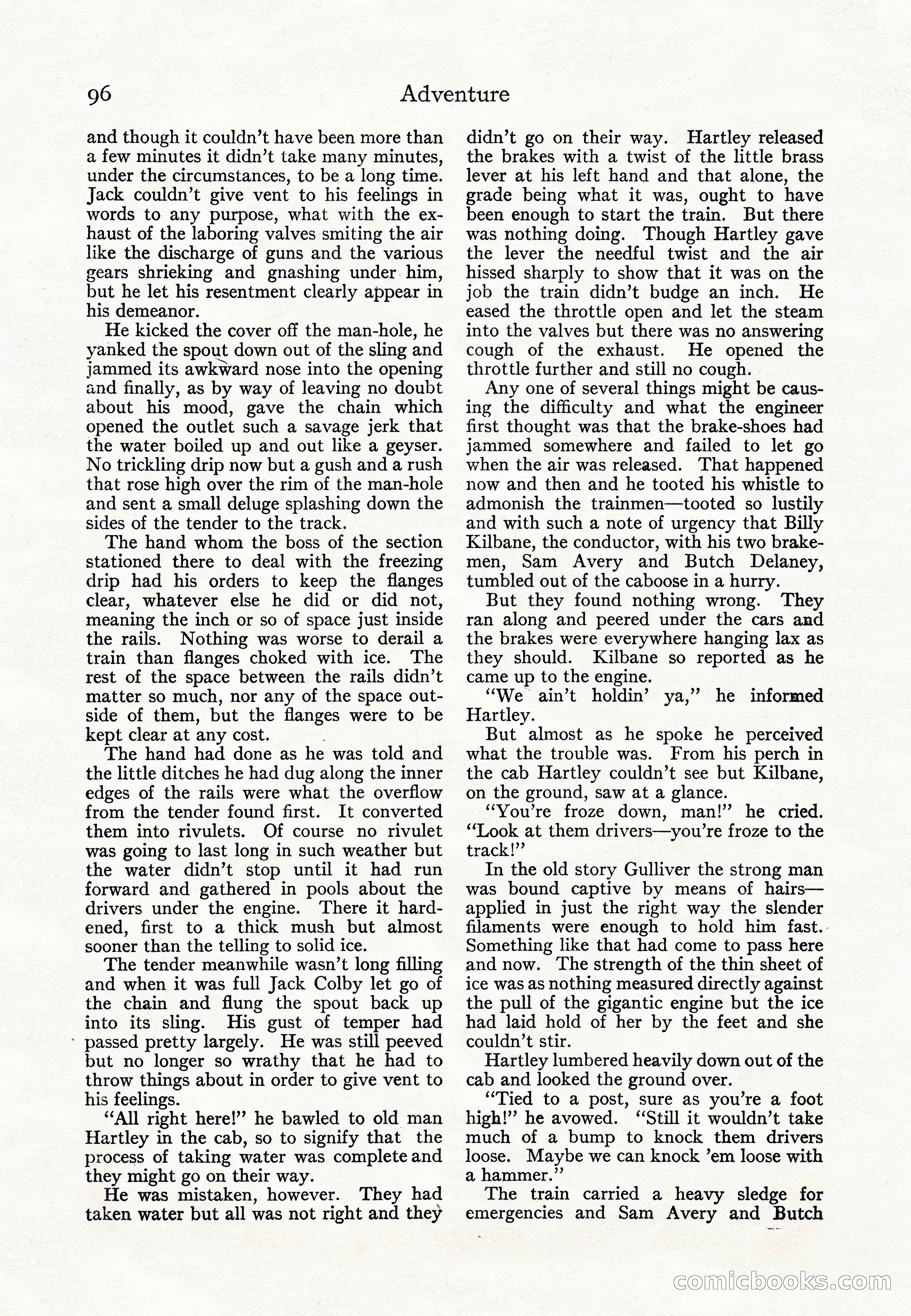 Adventure Magazine Cover — page 98 of 196