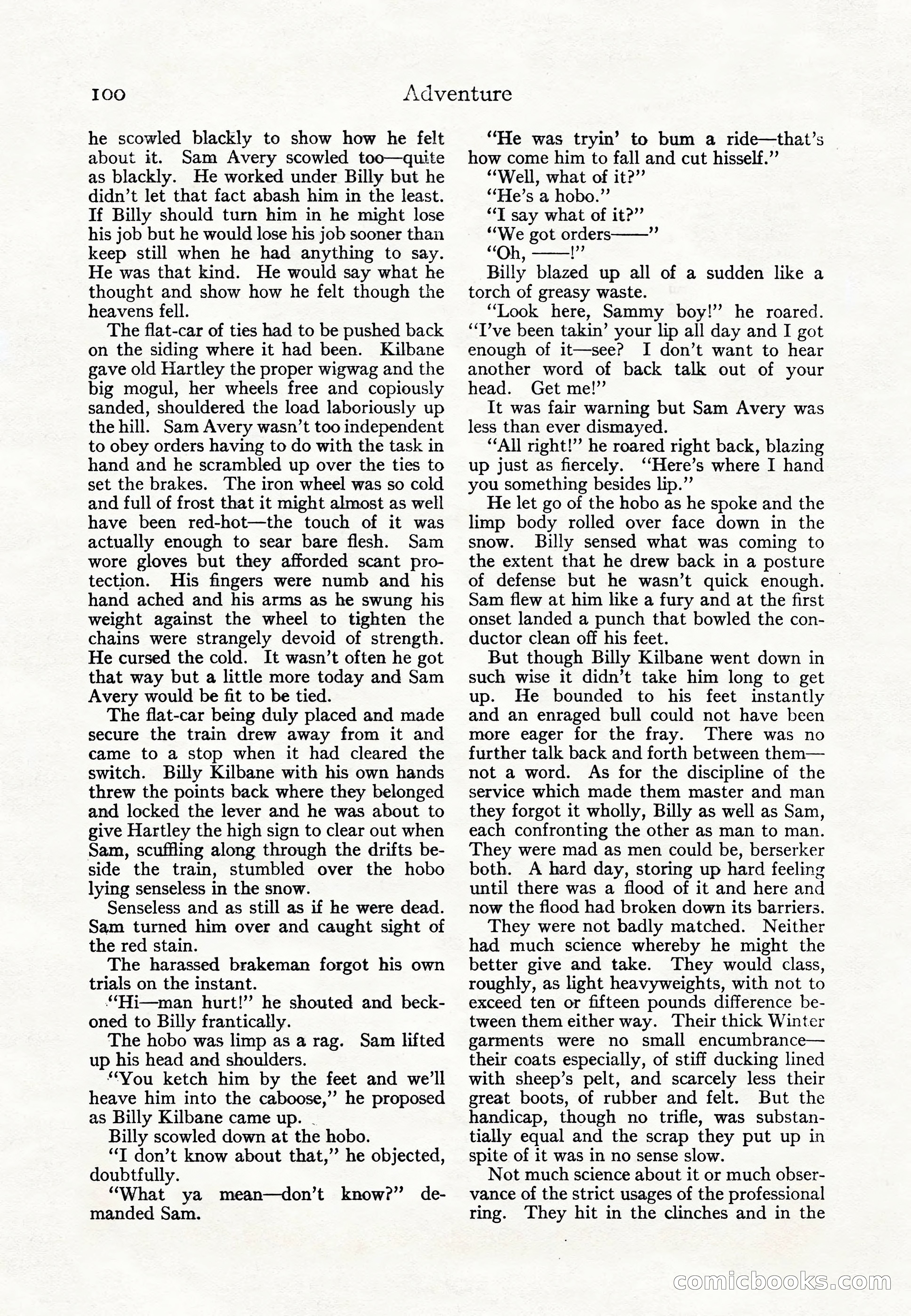 Adventure Magazine Cover — page 102 of 196