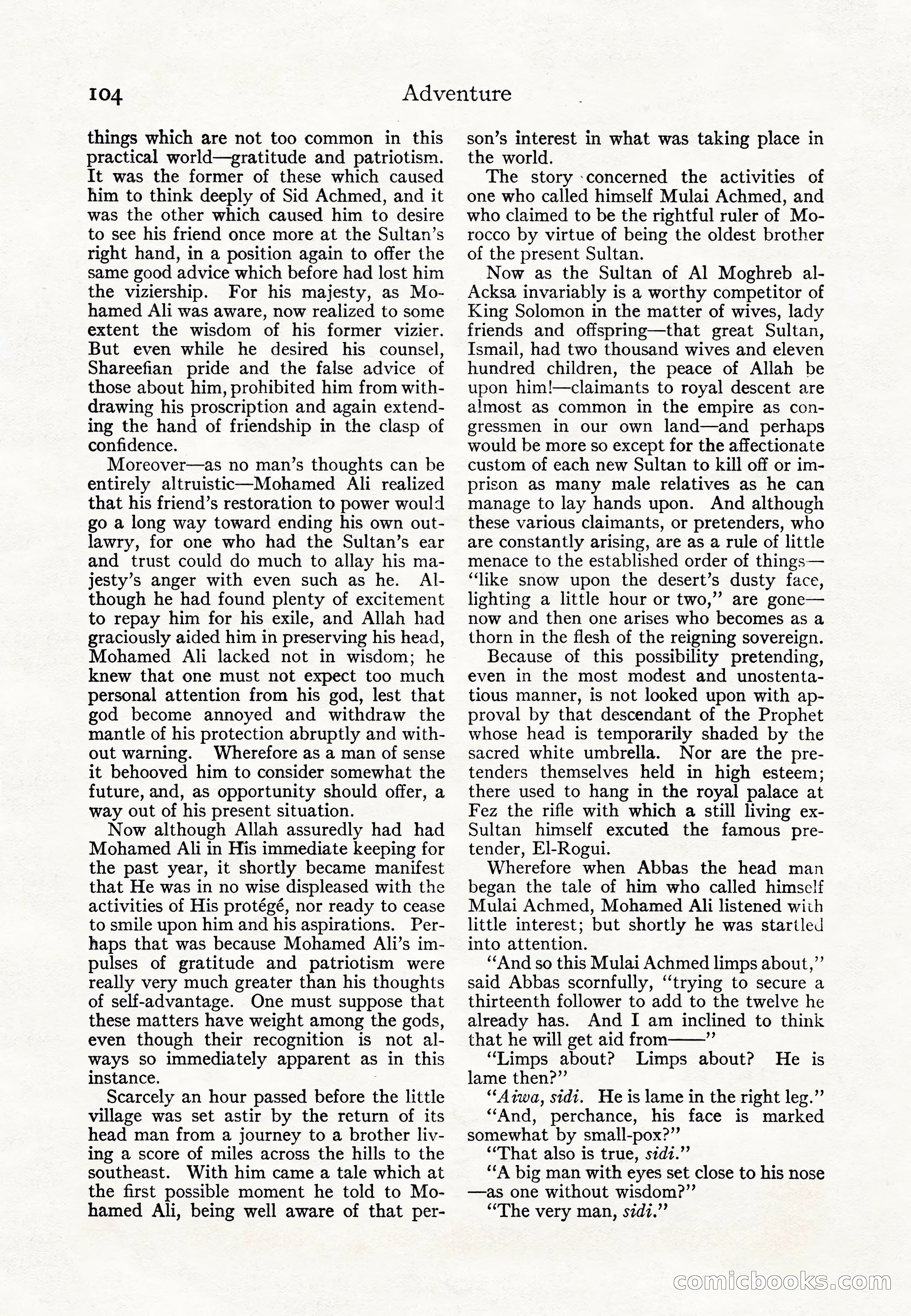 Adventure Magazine Cover — page 106 of 196