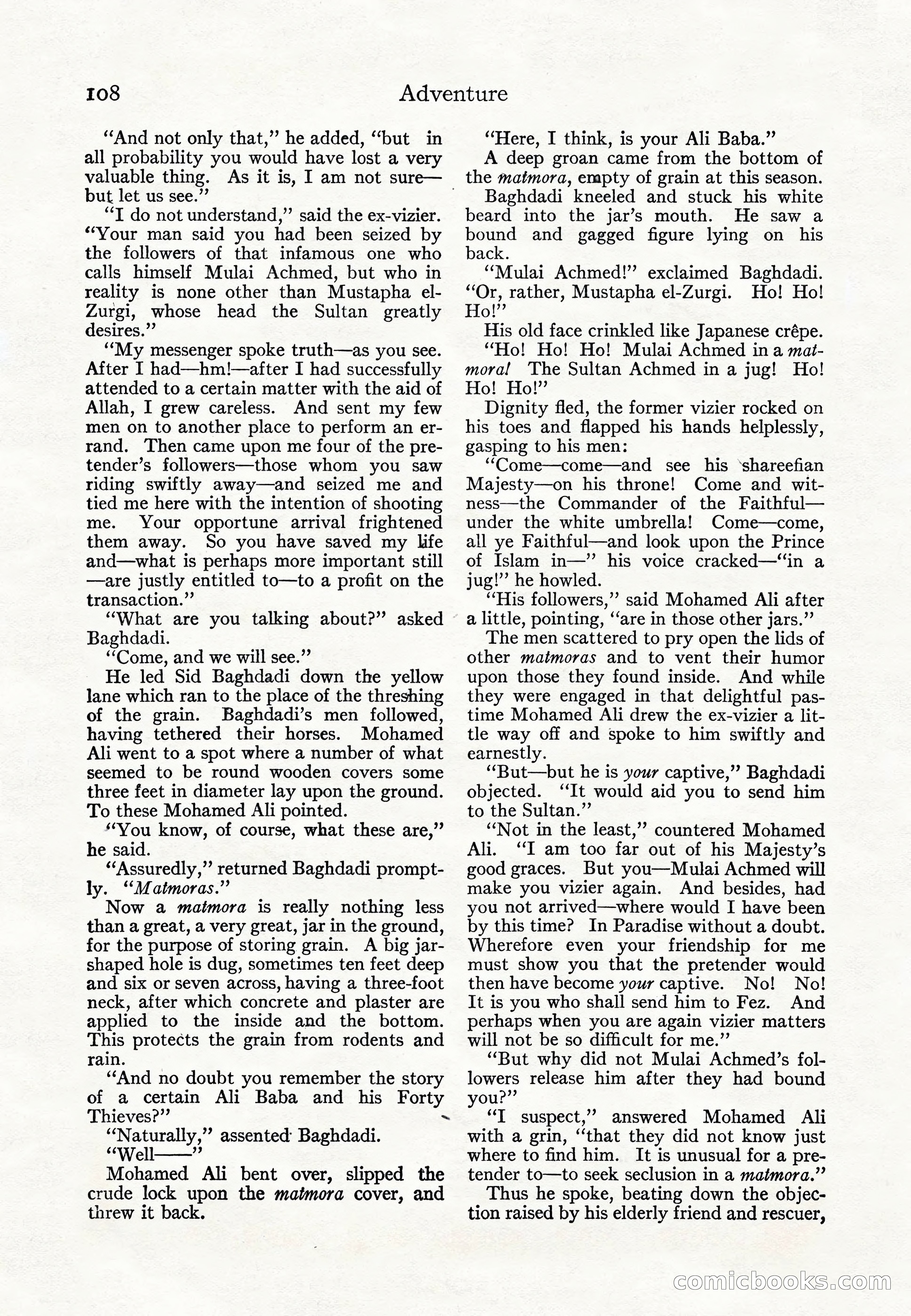 Adventure Magazine Cover — page 110 of 196