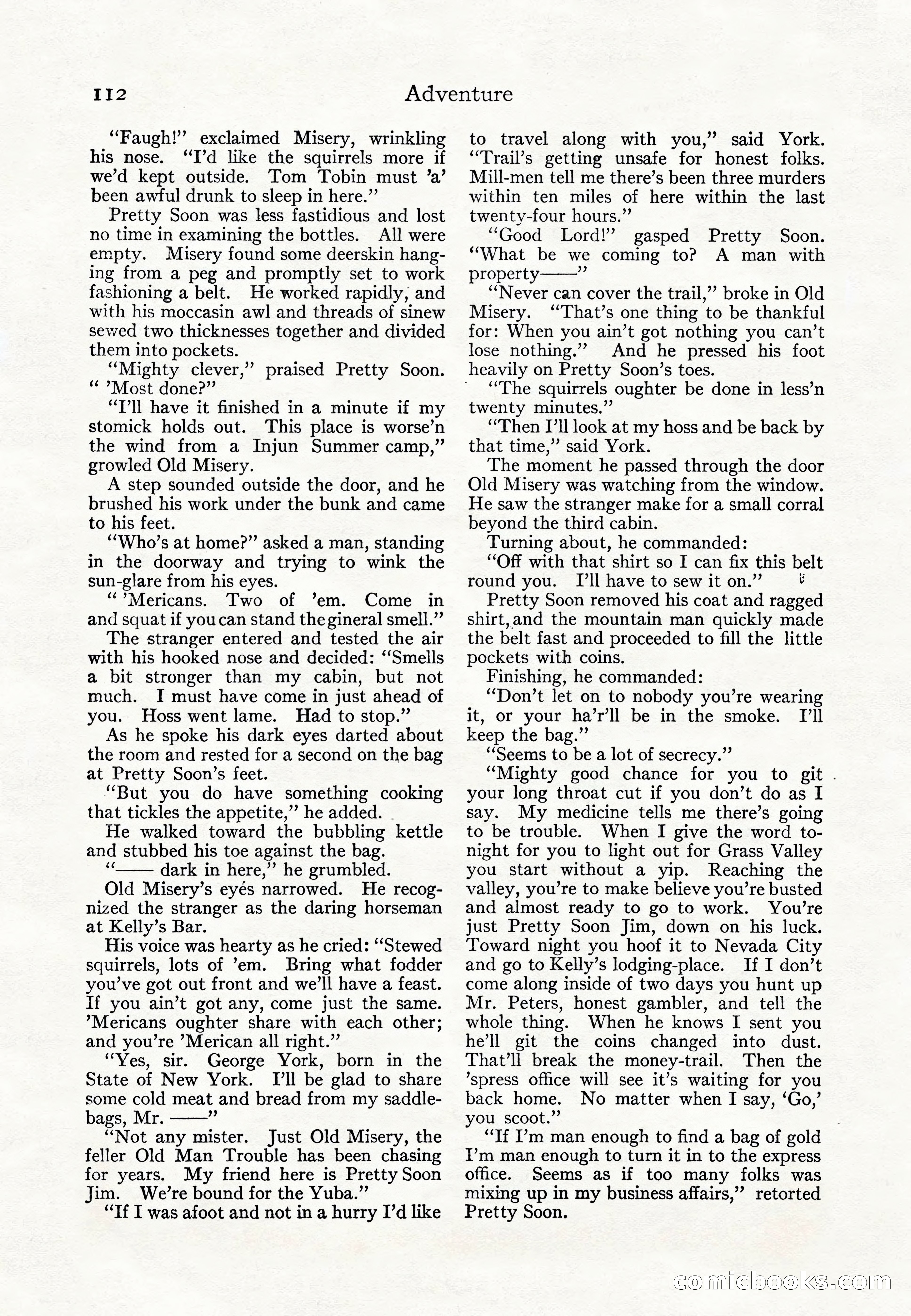 Adventure Magazine Cover — page 114 of 196