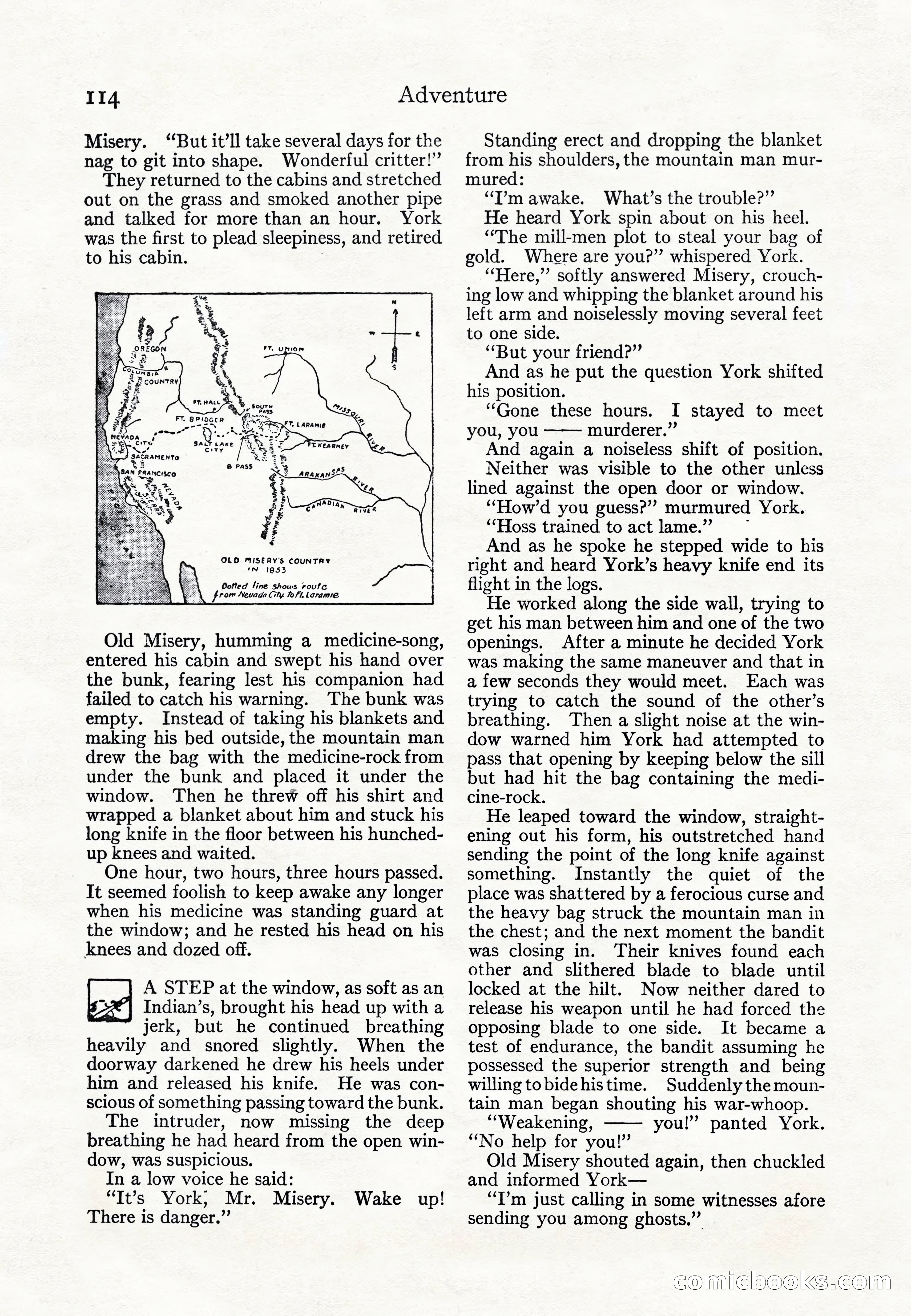 Adventure Magazine Cover — page 116 of 196