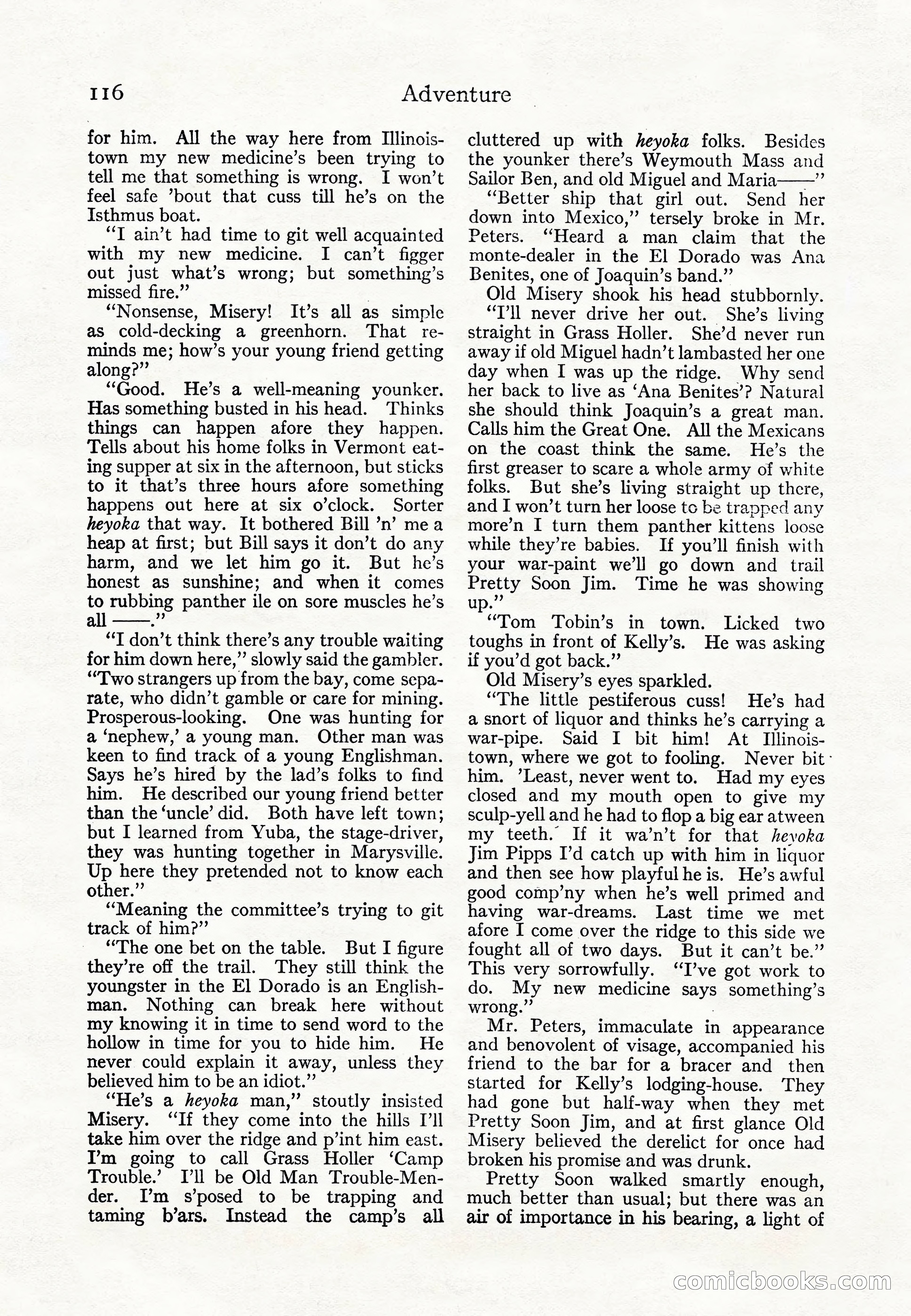 Adventure Magazine Cover — page 118 of 196
