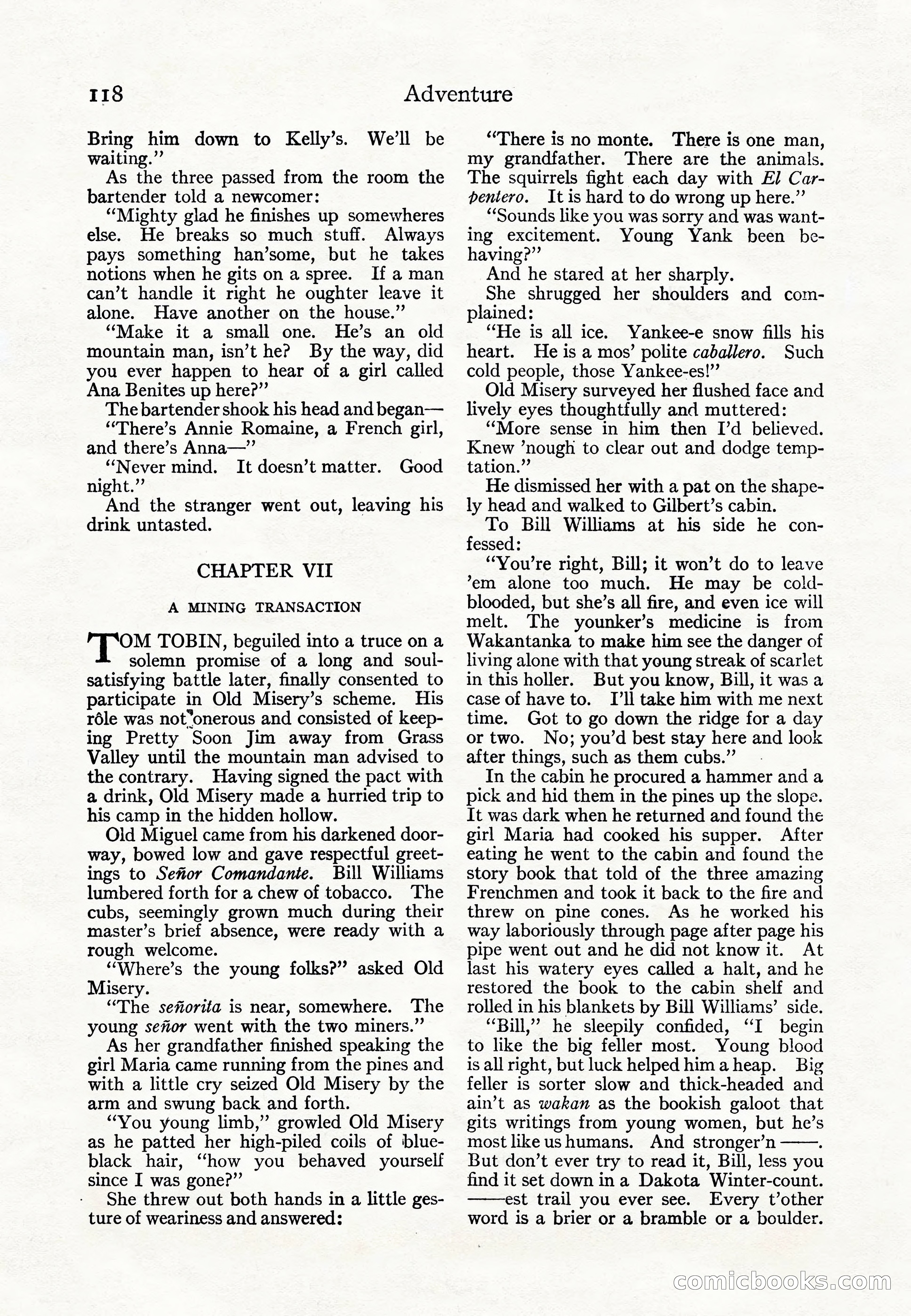 Adventure Magazine Cover — page 120 of 196