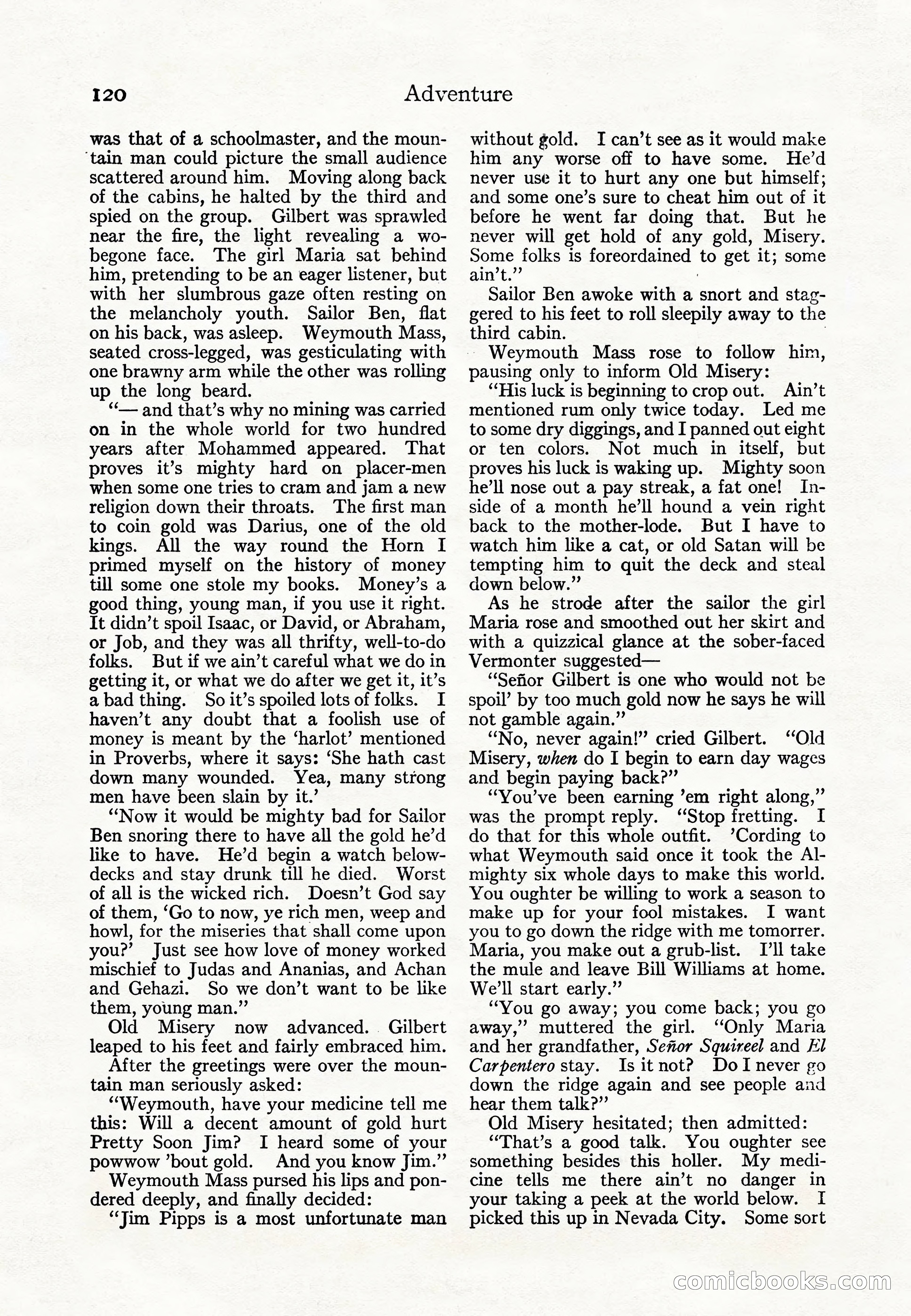 Adventure Magazine Cover — page 122 of 196