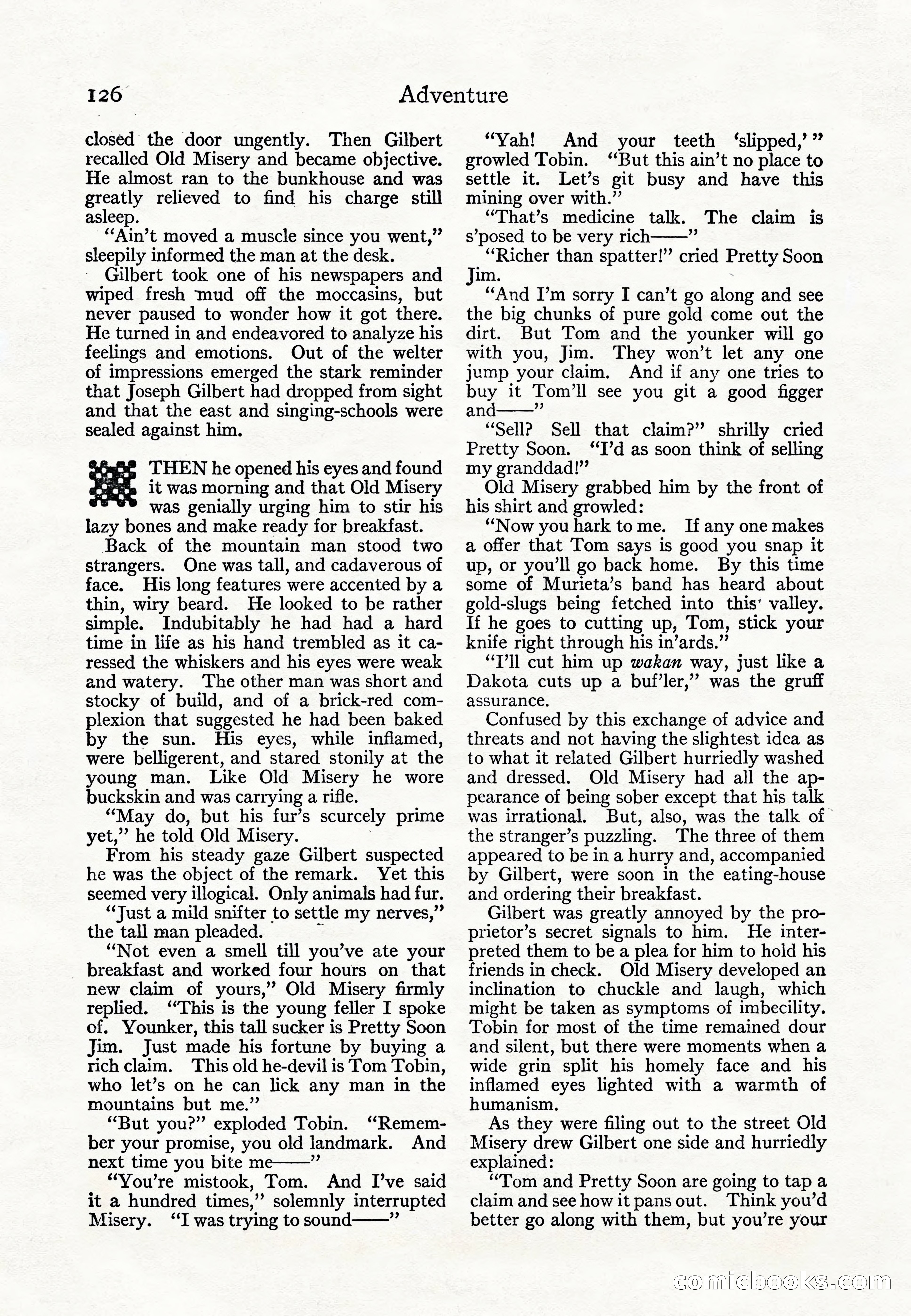 Adventure Magazine Cover — page 128 of 196