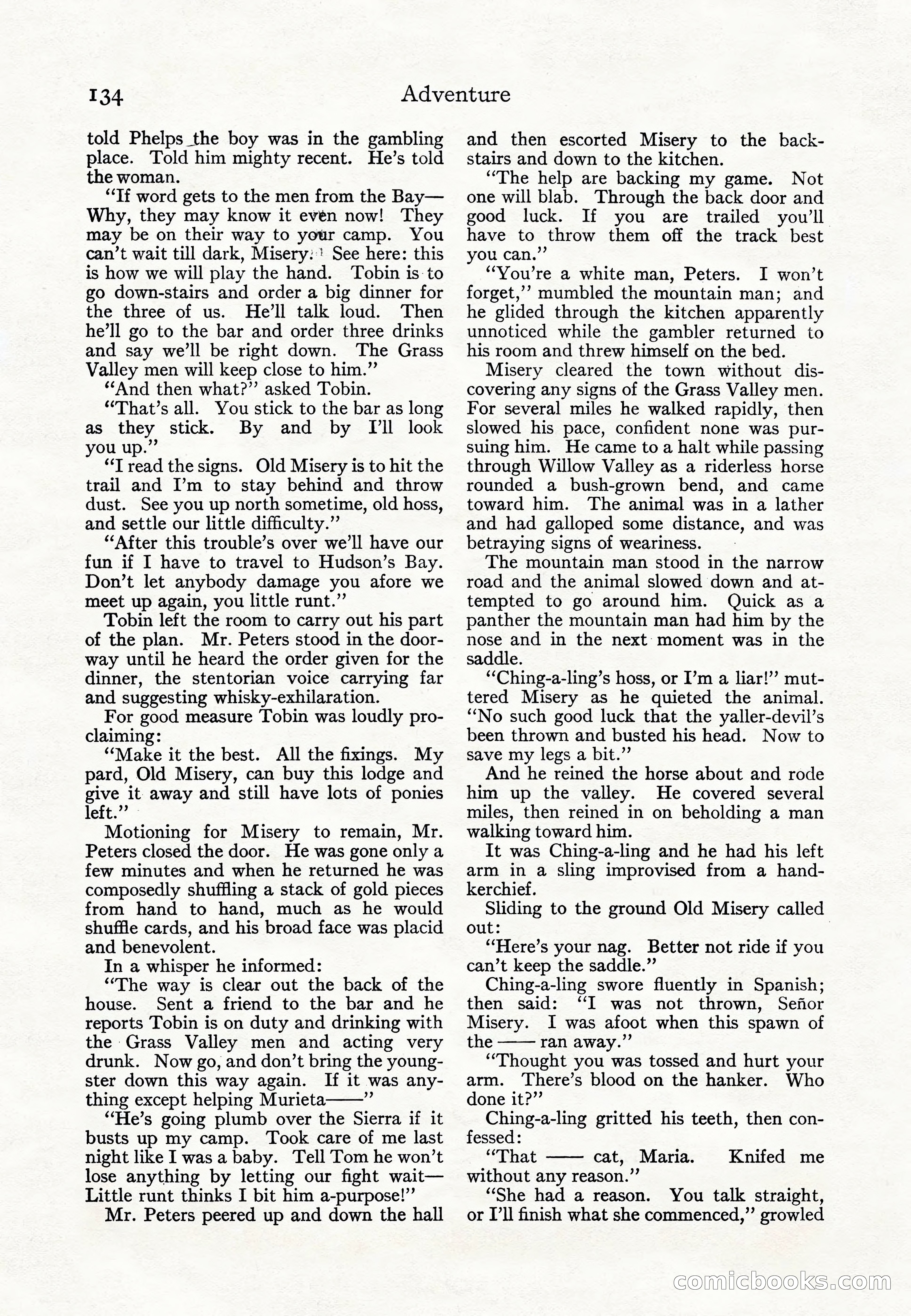 Adventure Magazine Cover — page 136 of 196