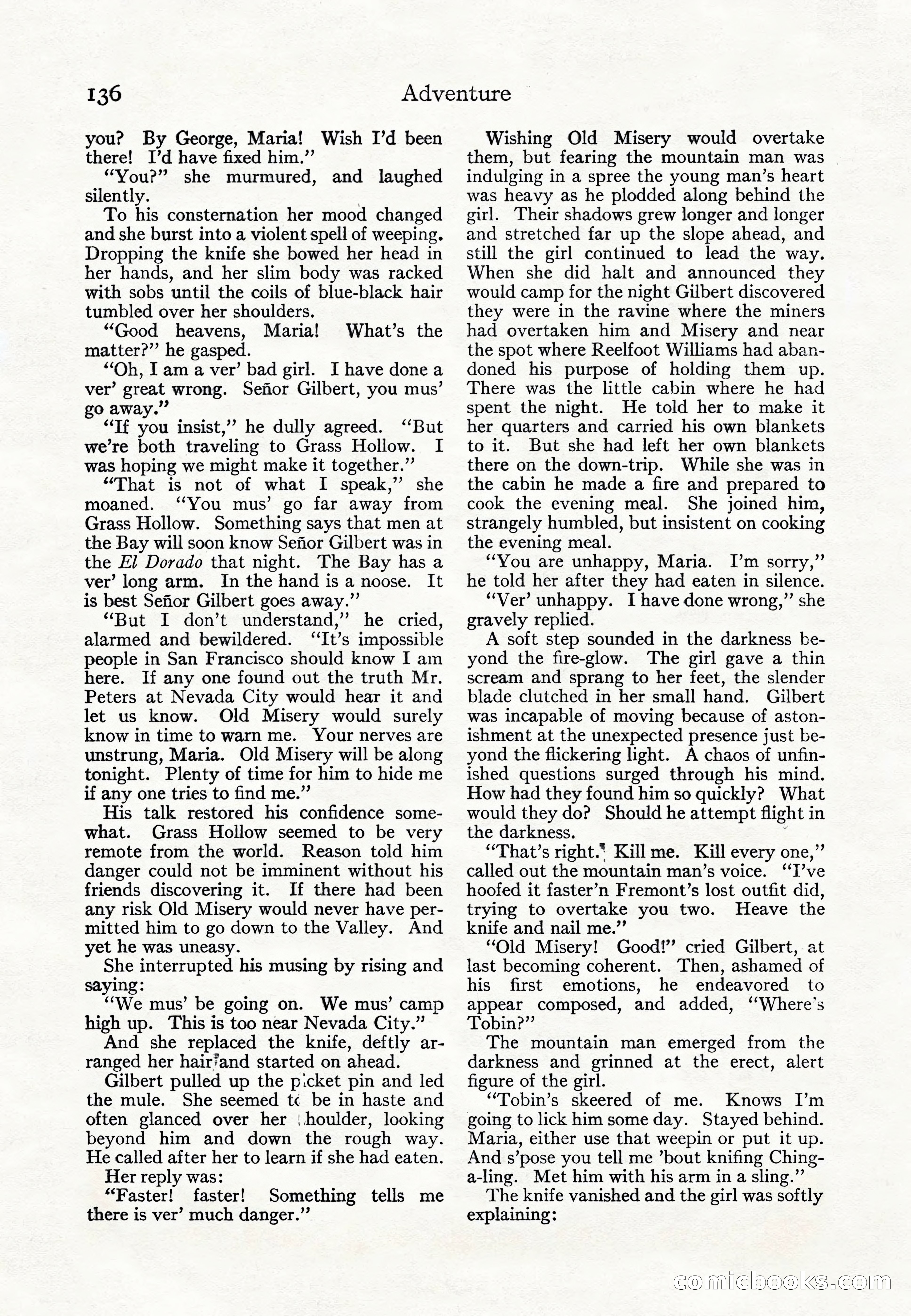 Adventure Magazine Cover — page 138 of 196