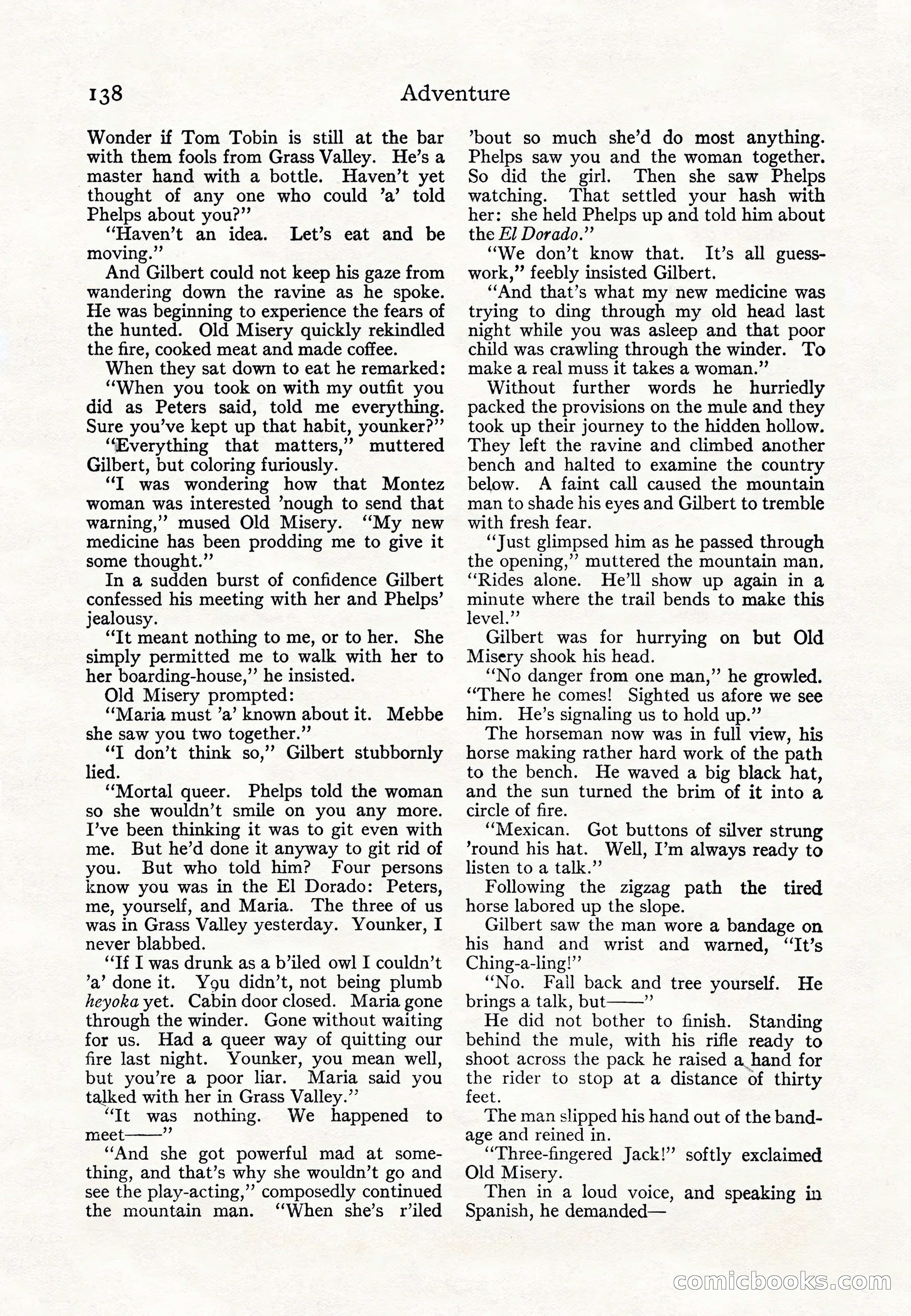 Adventure Magazine Cover — page 140 of 196